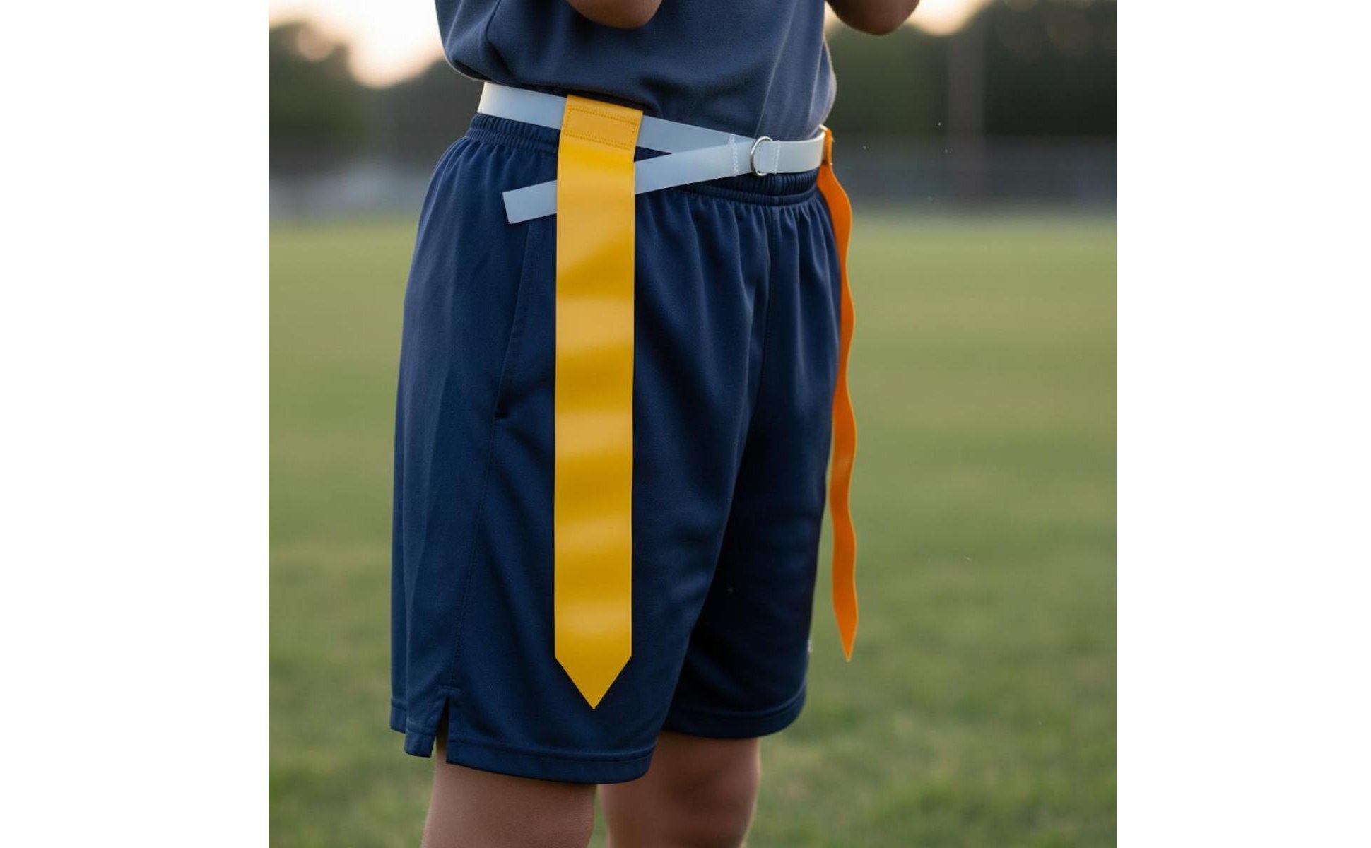 American Football Flag Belt Quick-Release Buckle Flag Football Belt Set