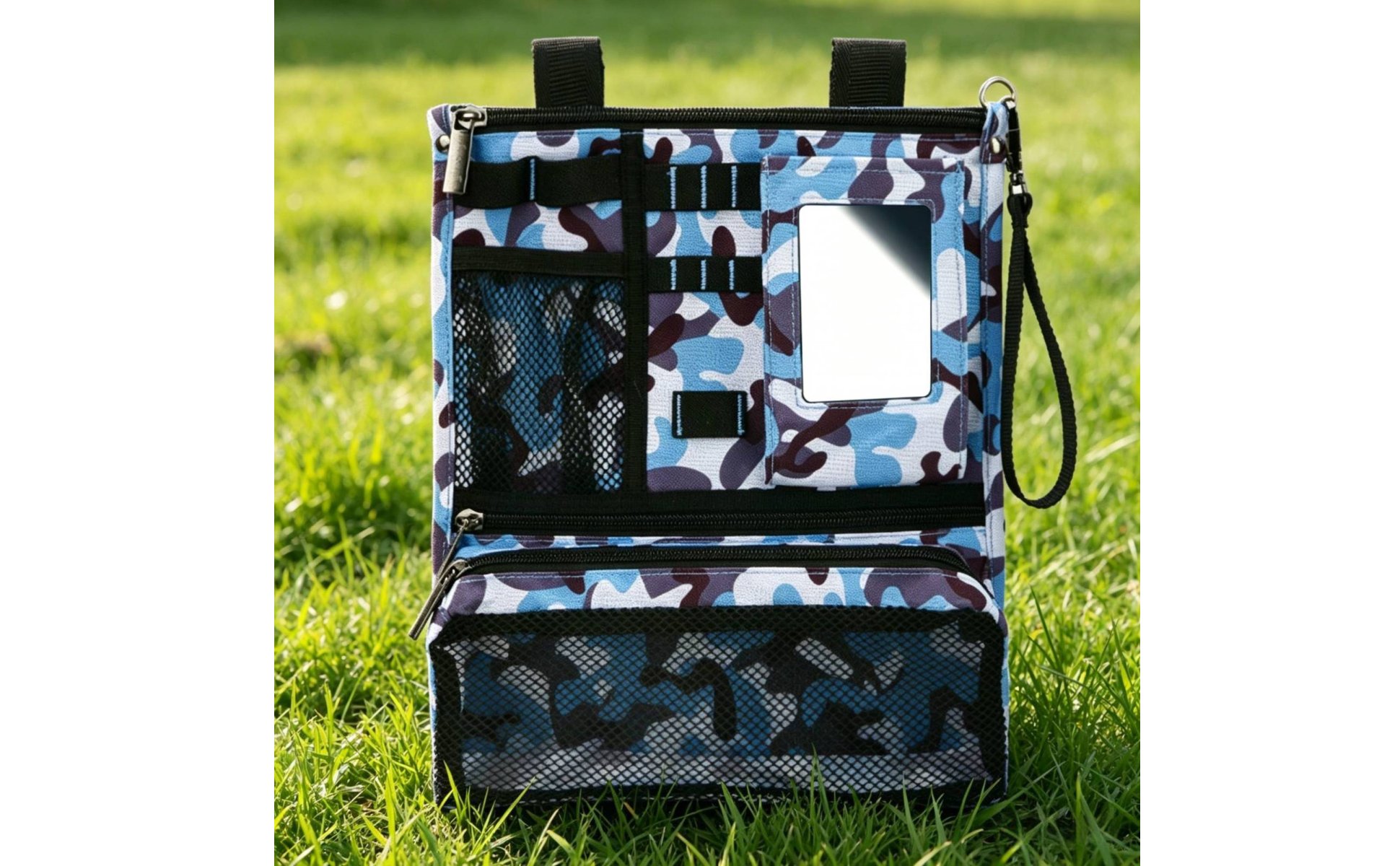 Golf Cart Organizer Bag Multi-Functional Golf Push Cart Storage Bag for Golfers