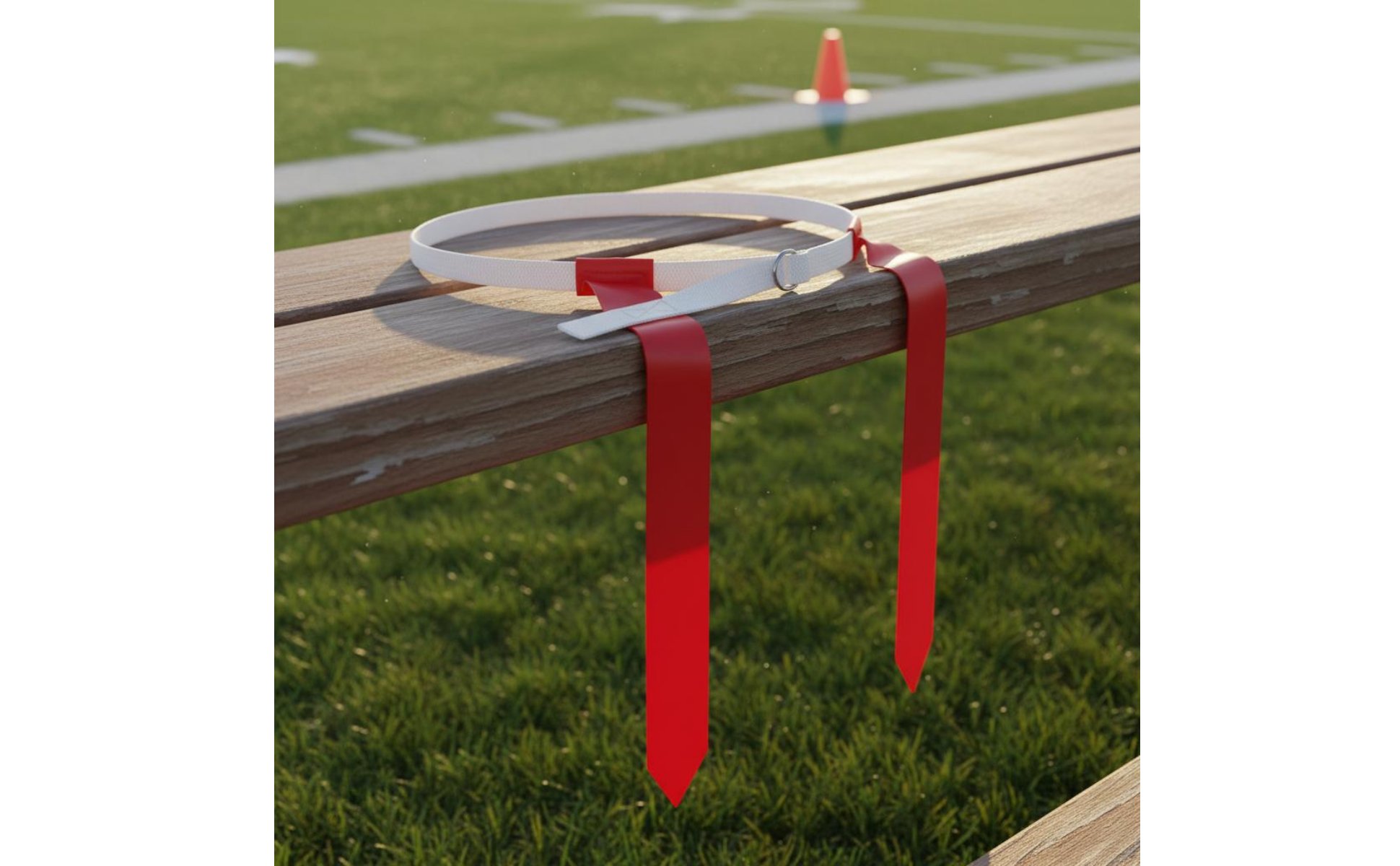 American Football Flag Belt Quick-Release Buckle Flag Football Belt Set