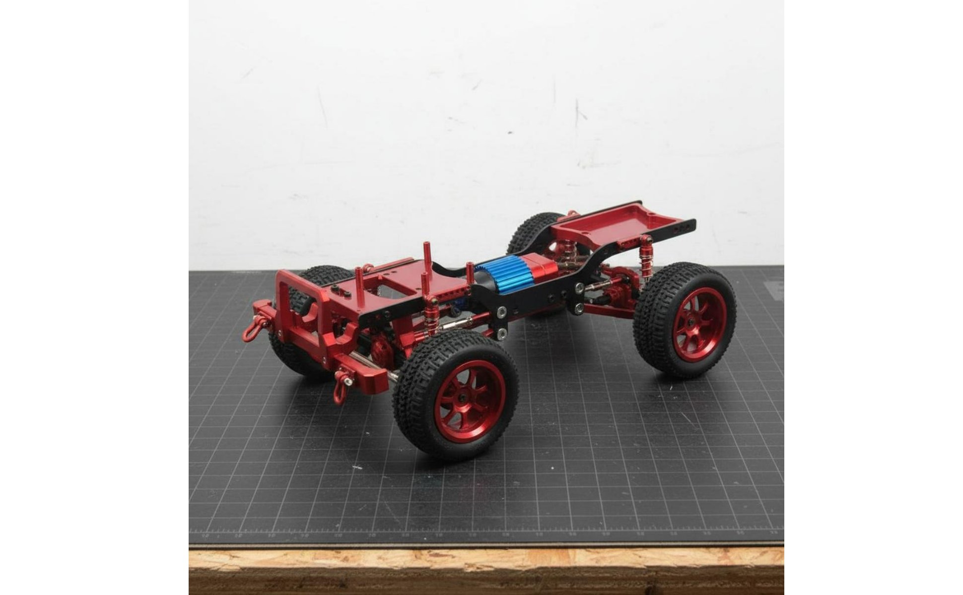 1/12 Scale Metal Chassis DIY Modification Metal RC Car Frame for Rock Crawling
