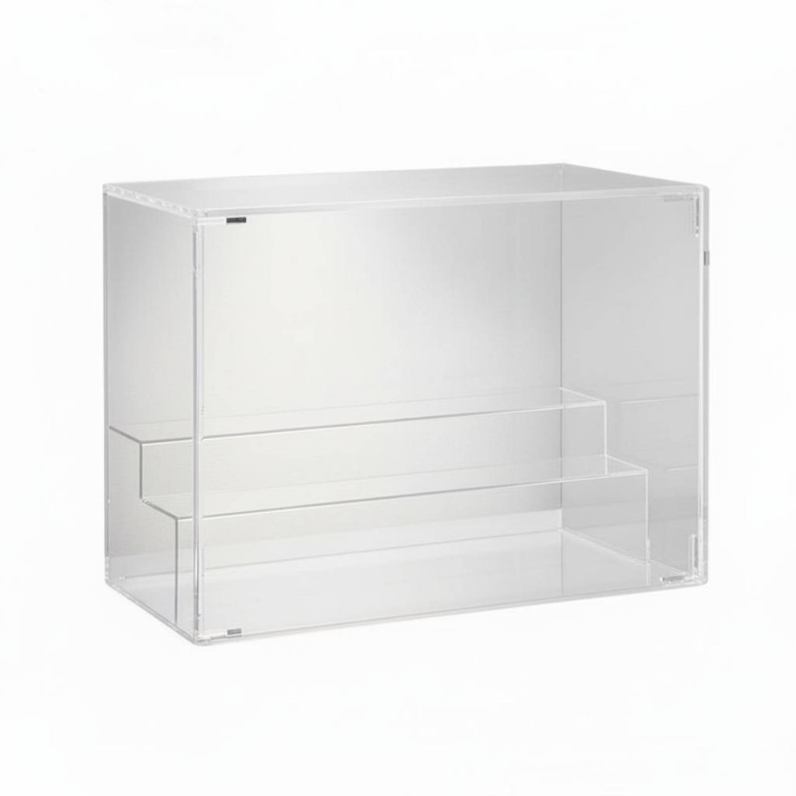 Acrylic Display Box Dustproof Blind Box Storage Shelf High Clarity