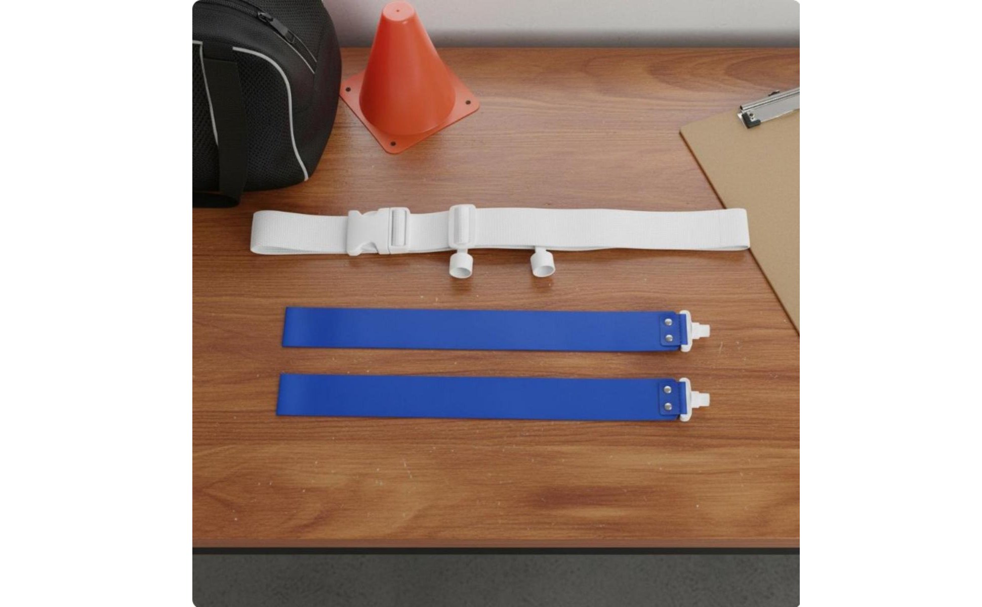 American Football Waist Flag Non-Contact Flag Football Belt Set