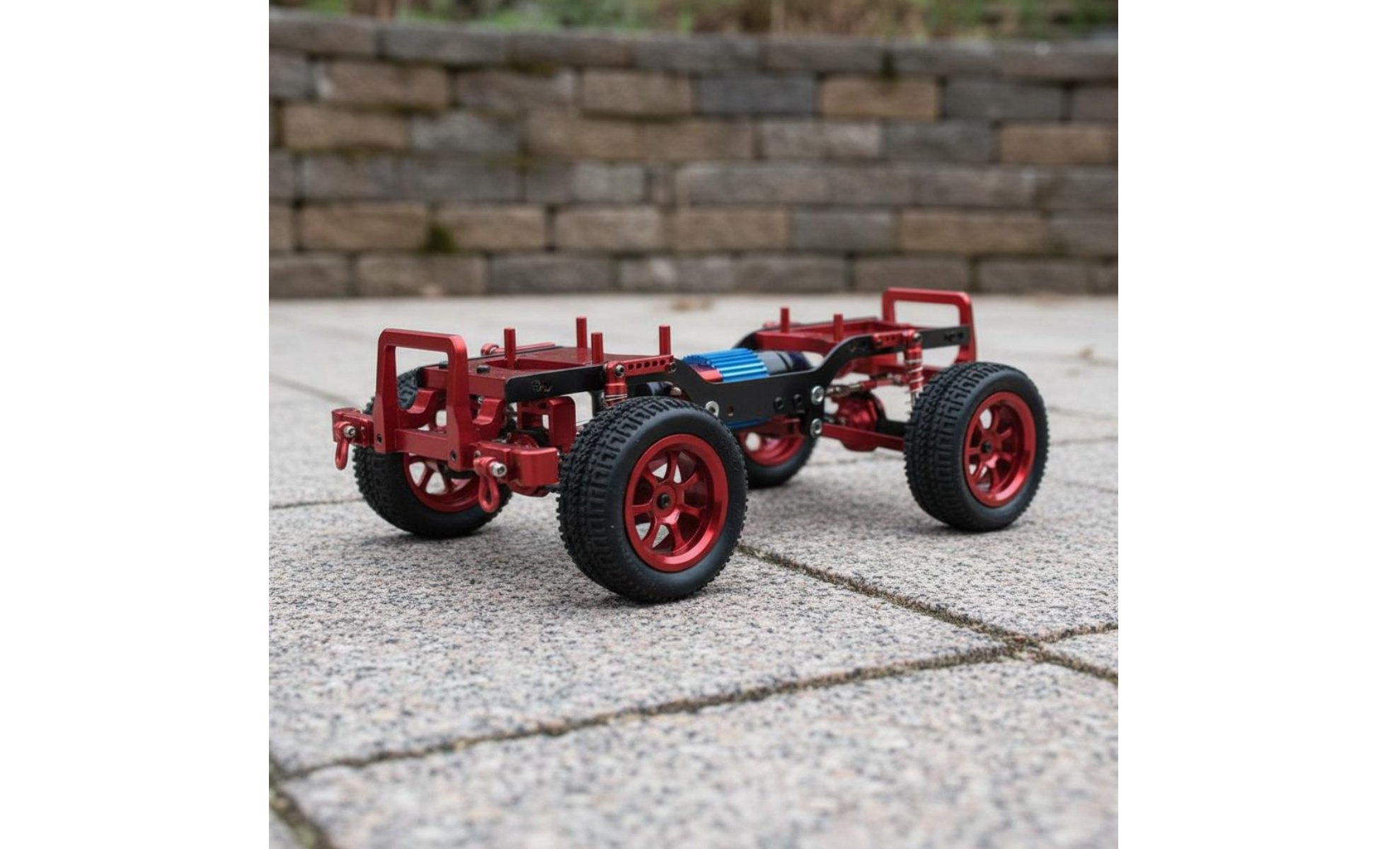 1/12 Scale Metal Chassis DIY Modification Metal RC Car Frame for Rock Crawling