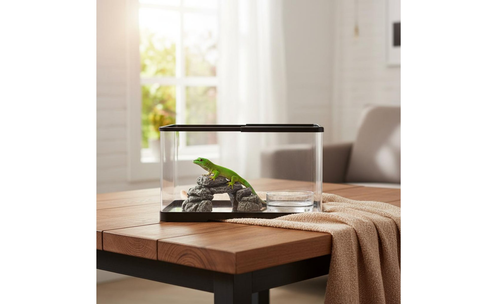 Transparentes Terrarium transparent transparente Reptilienbox hochtransparent