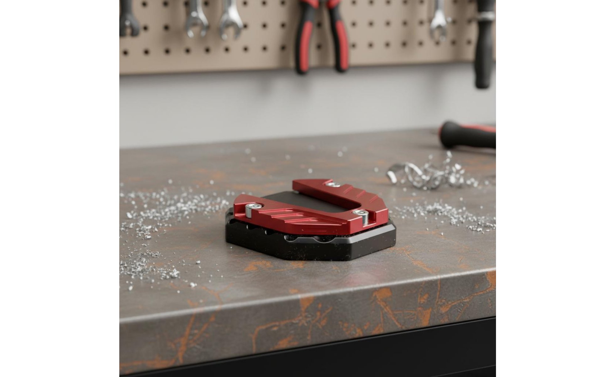 Kickstand Enlarger Pad Widened Base Side Stand Plate Anti-Slip Design