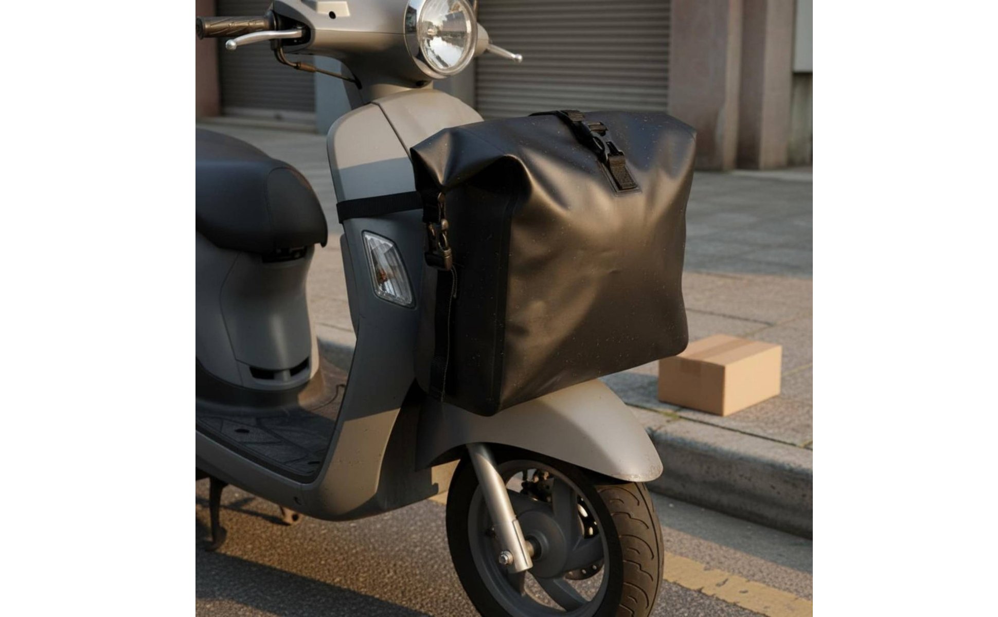 Waterproof Electric Bicycle Handlebar Bag Large Capacity Scooter Front Hanging