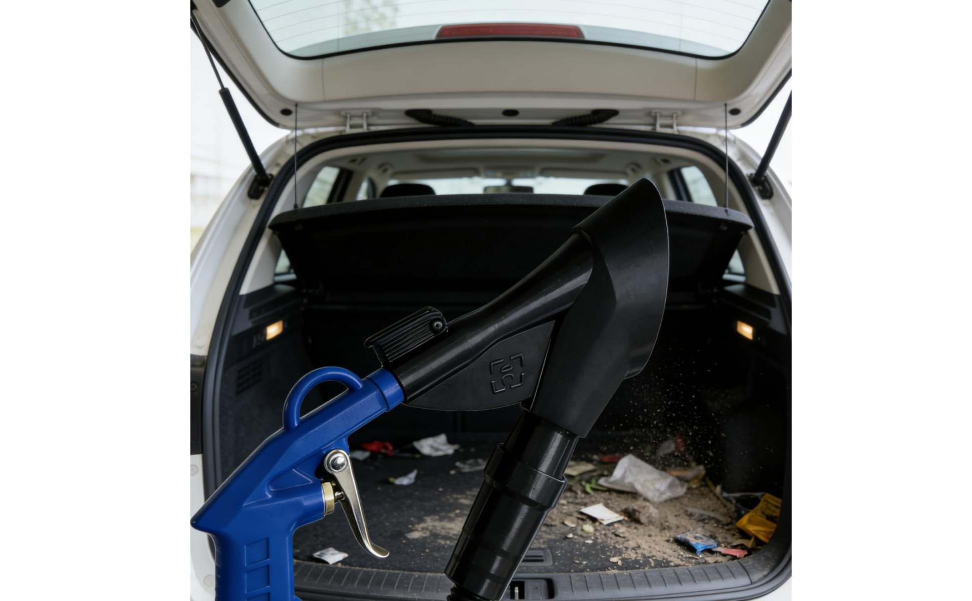 Druckluft-Vakuumadapter Tiefenreinigung Auto-Innenraum-Reinigungsdüse für Garage