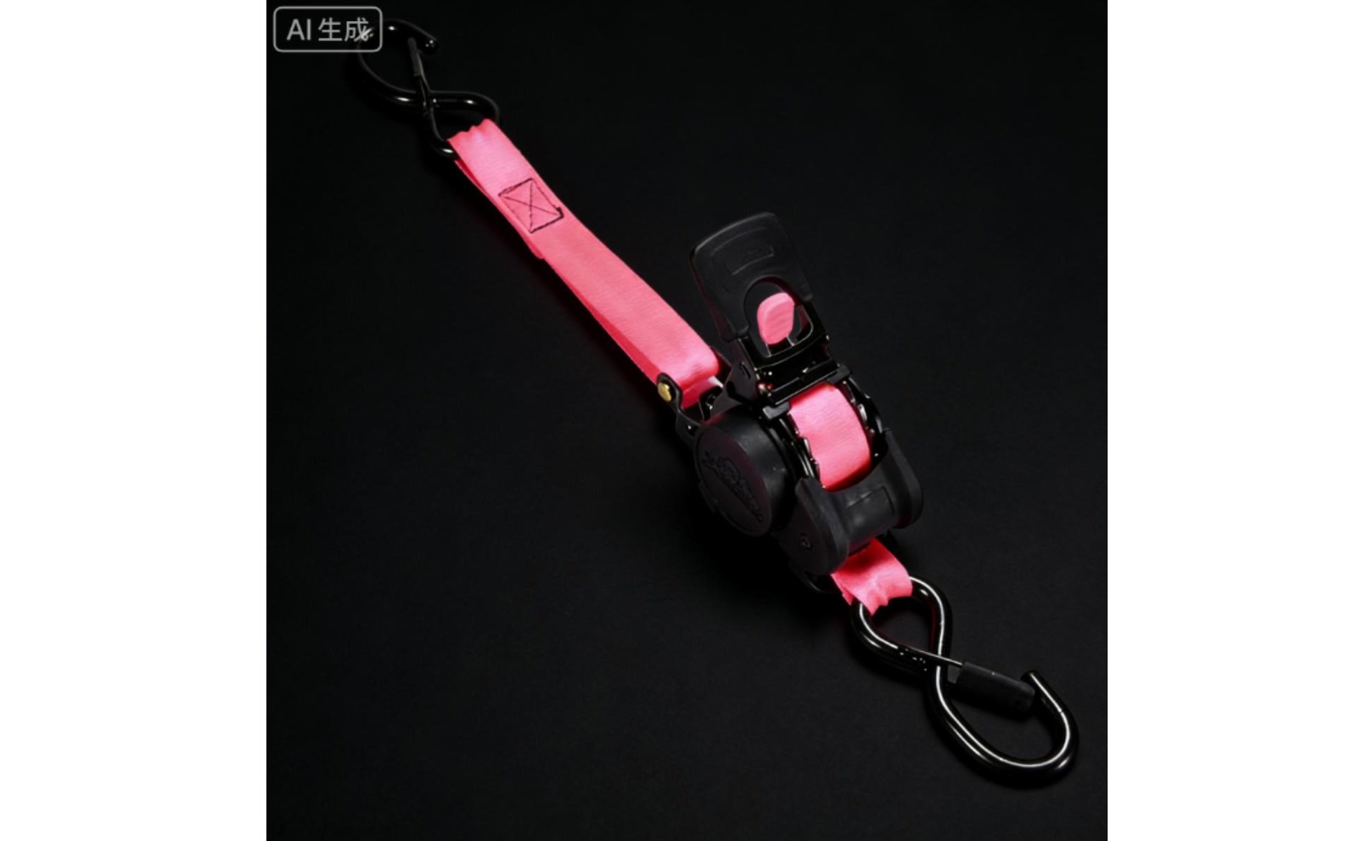 Self-Retracting Cargo Strap Wear-Resistant for Motorcycle, Car