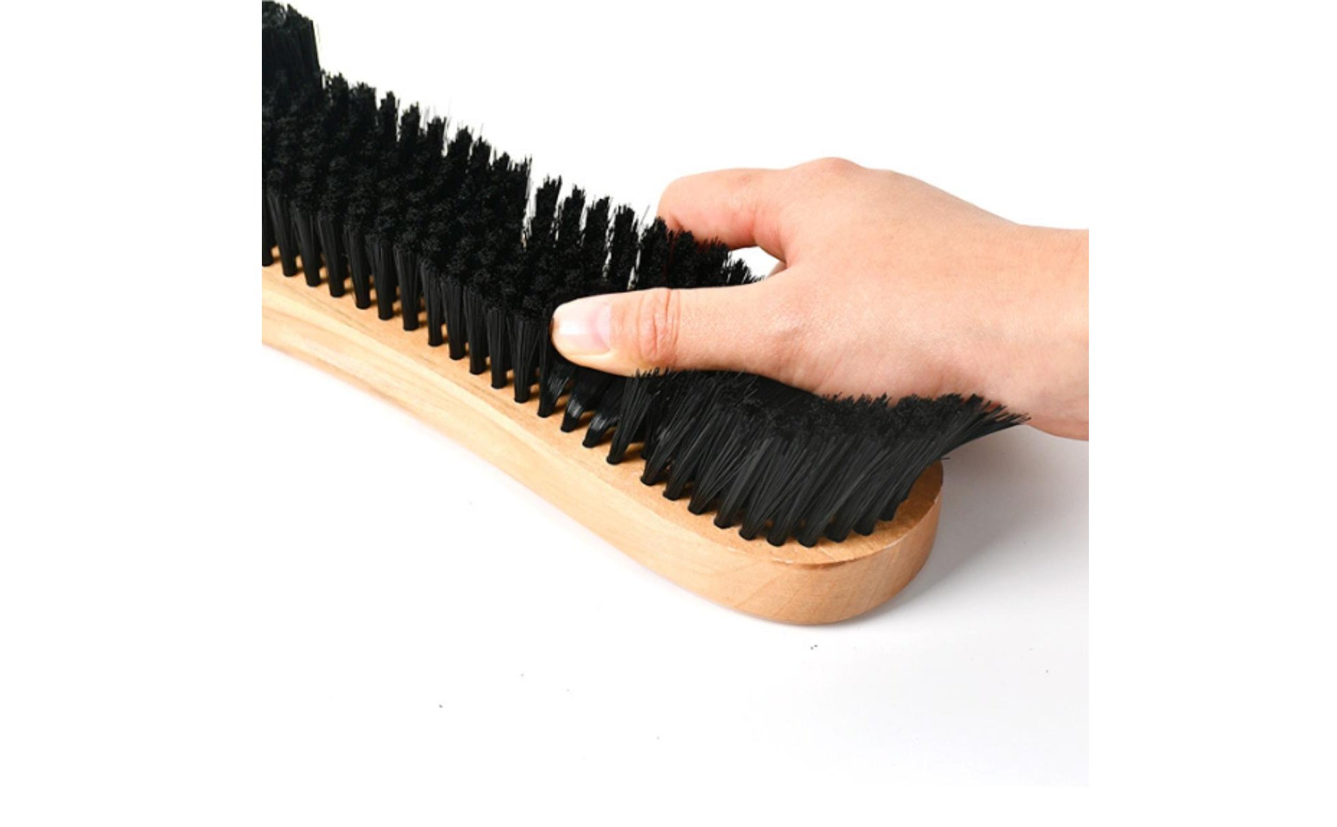 Billiard Table Brush Set Solid Wood Handle Pool Table Brush Set for Game Room