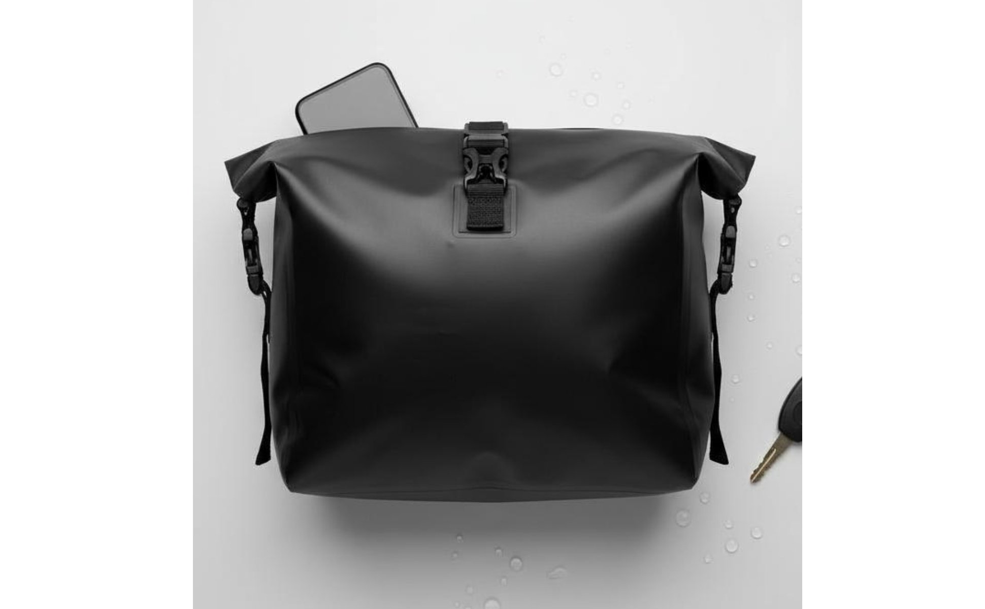 Waterproof Electric Bicycle Handlebar Bag Large Capacity Scooter Front Hanging