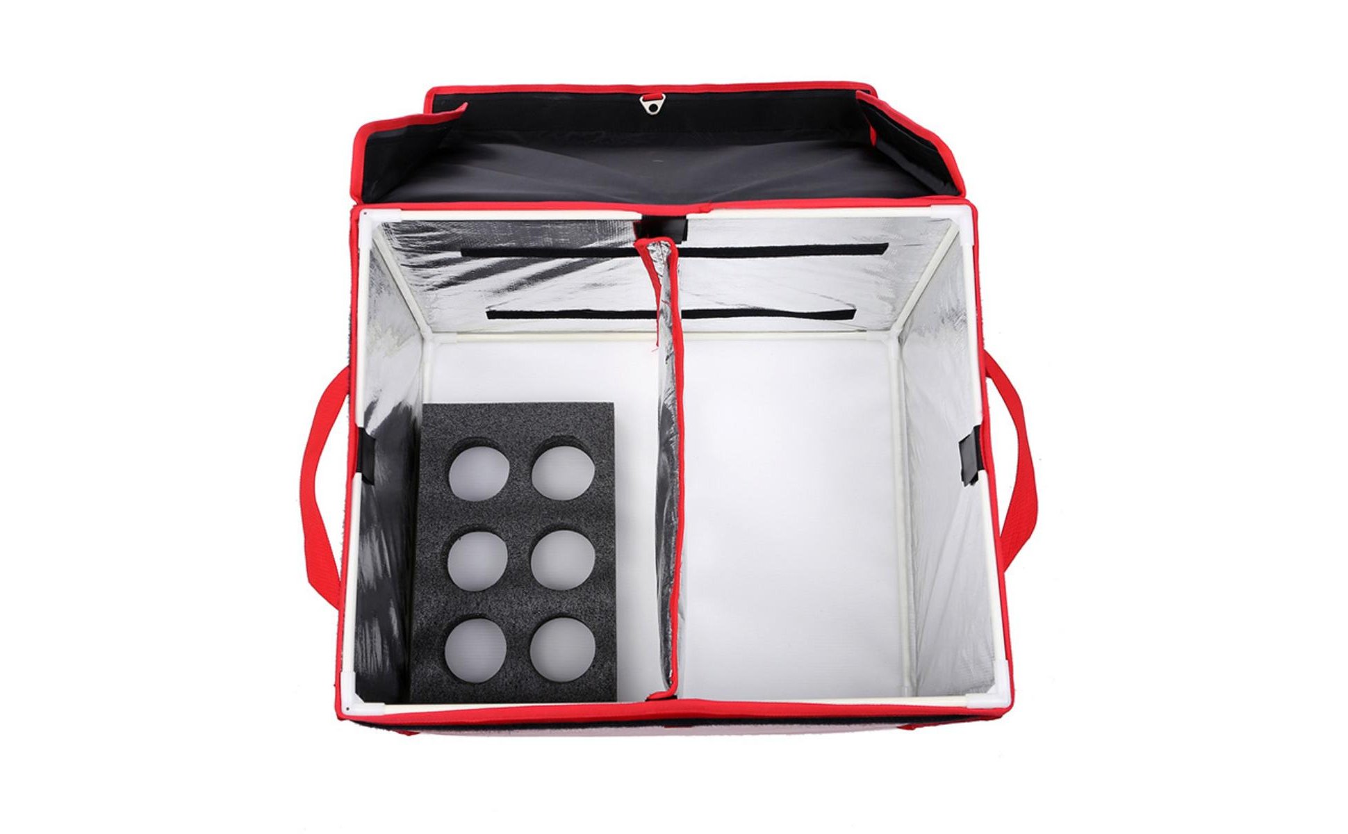 Foam Cup Holder Insert Reusable Delivery Bag Drink Carrier Spill-Proof