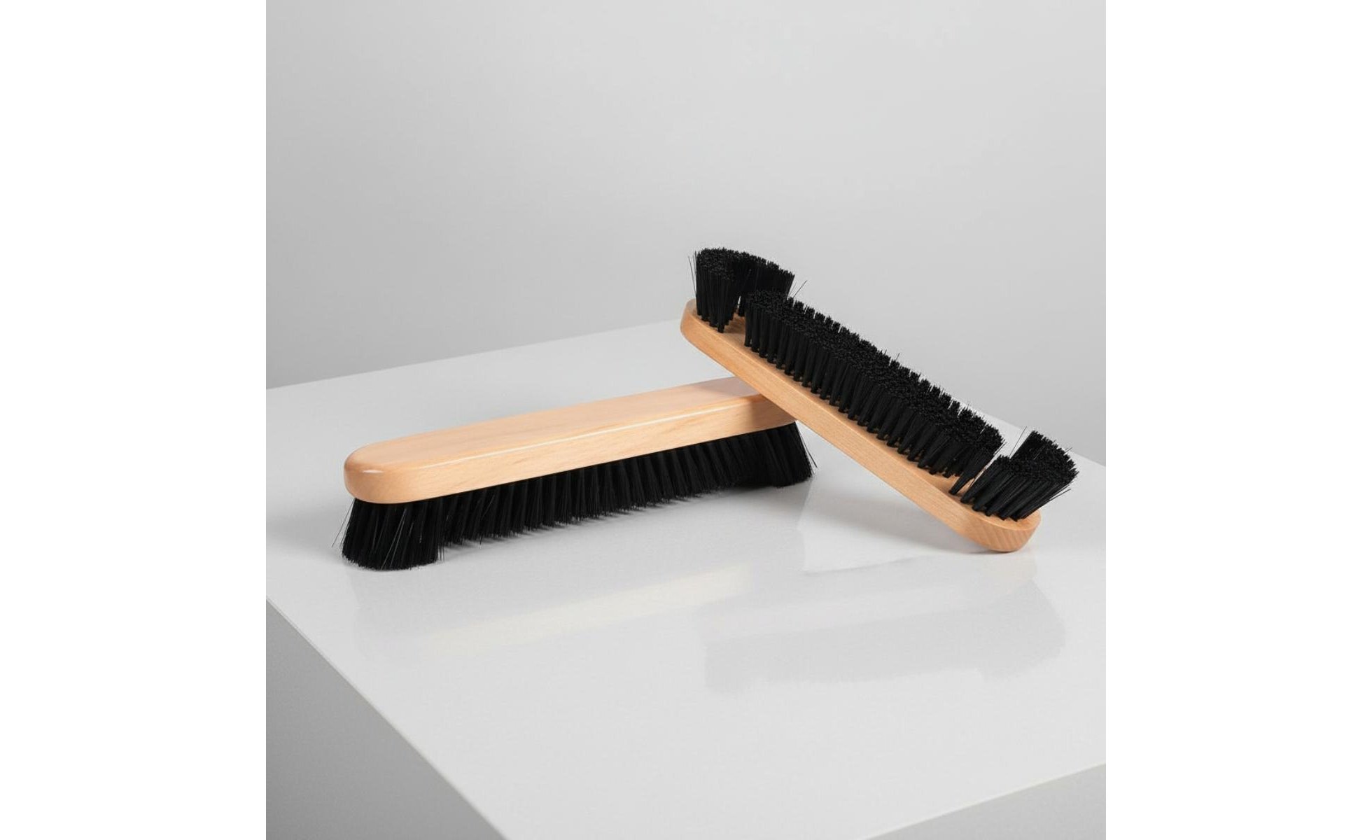 Billiard Table Brush Set Solid Wood Handle Pool Table Brush Set for Game Room