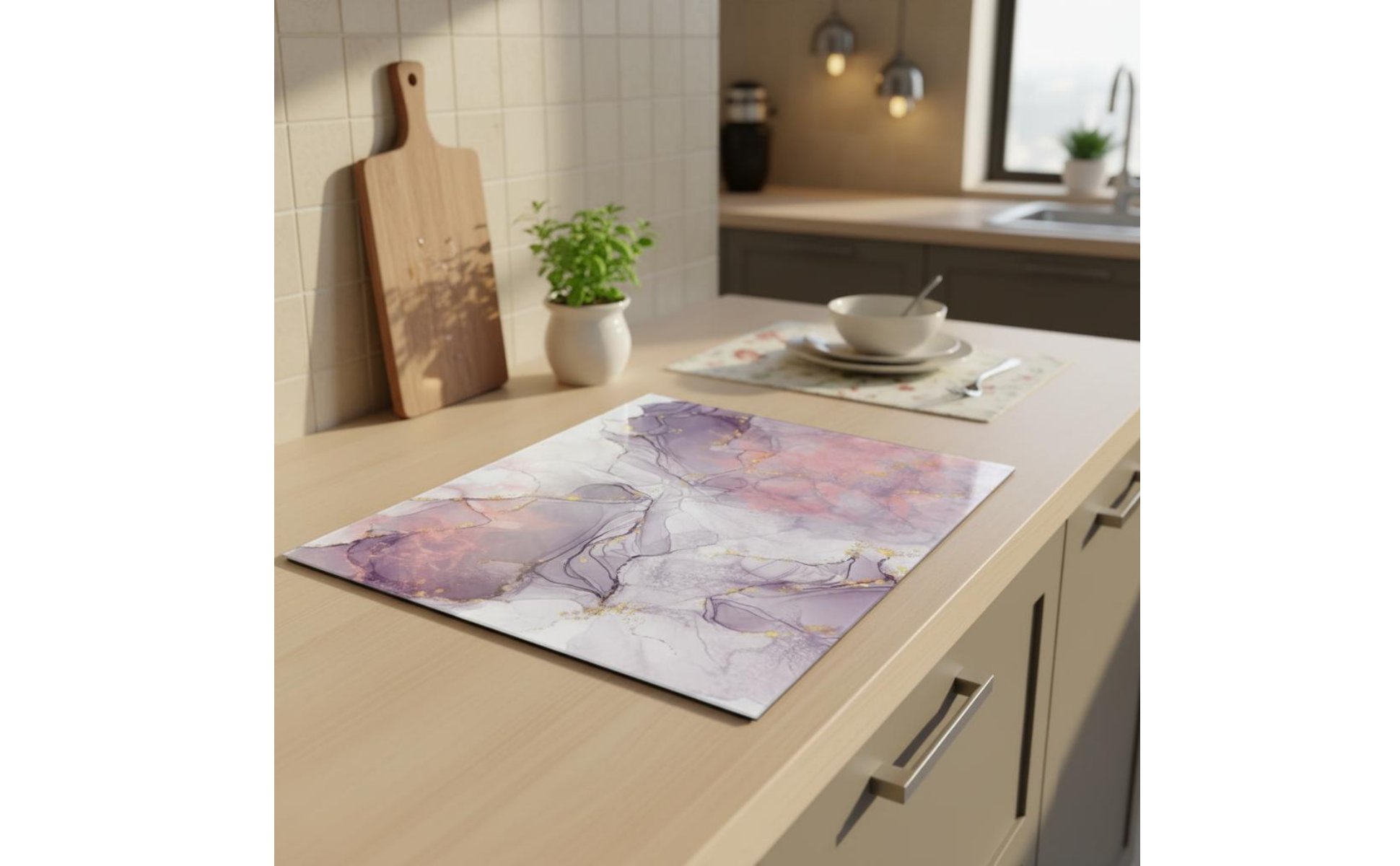Dish Drying Mat Easy to Clean Diatomaceous Mineral Mat Stain Resistant
