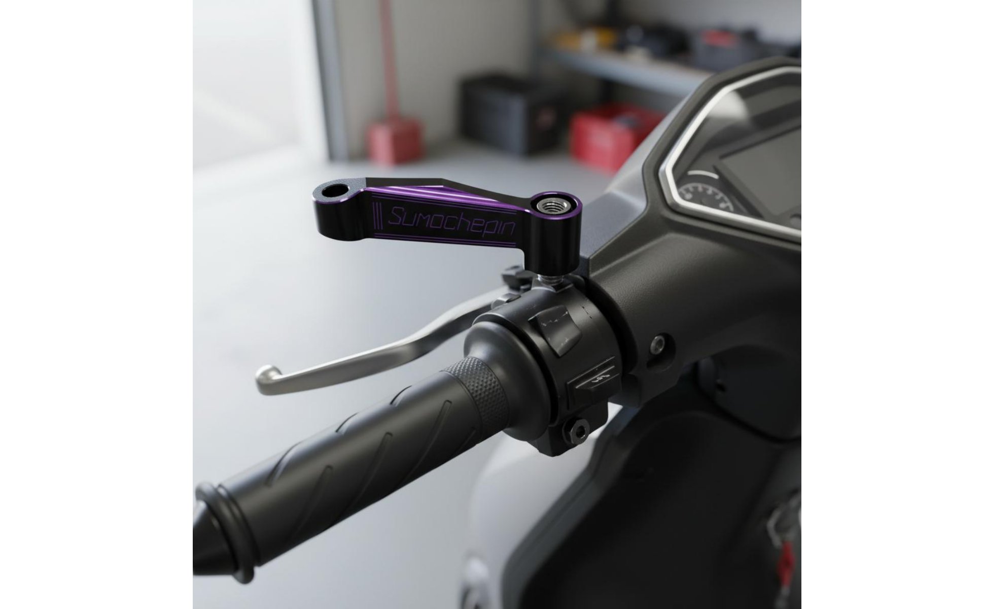 Rearview Mirror Extender Aluminum Alloy Motorcycle Mirror Extender