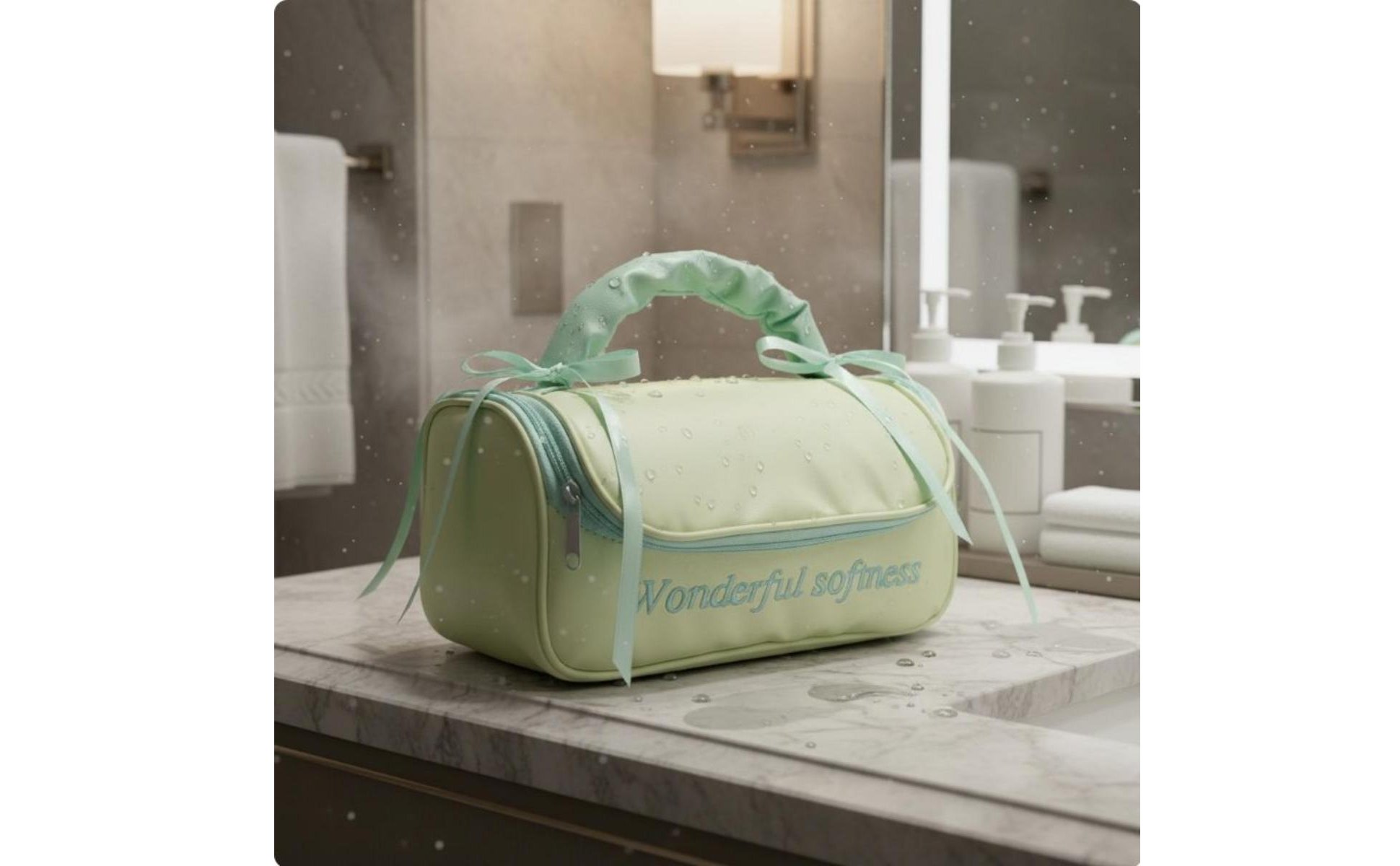 Travel Makeup Bag Waterproof Large Capacity Makeup Case Multifunctional