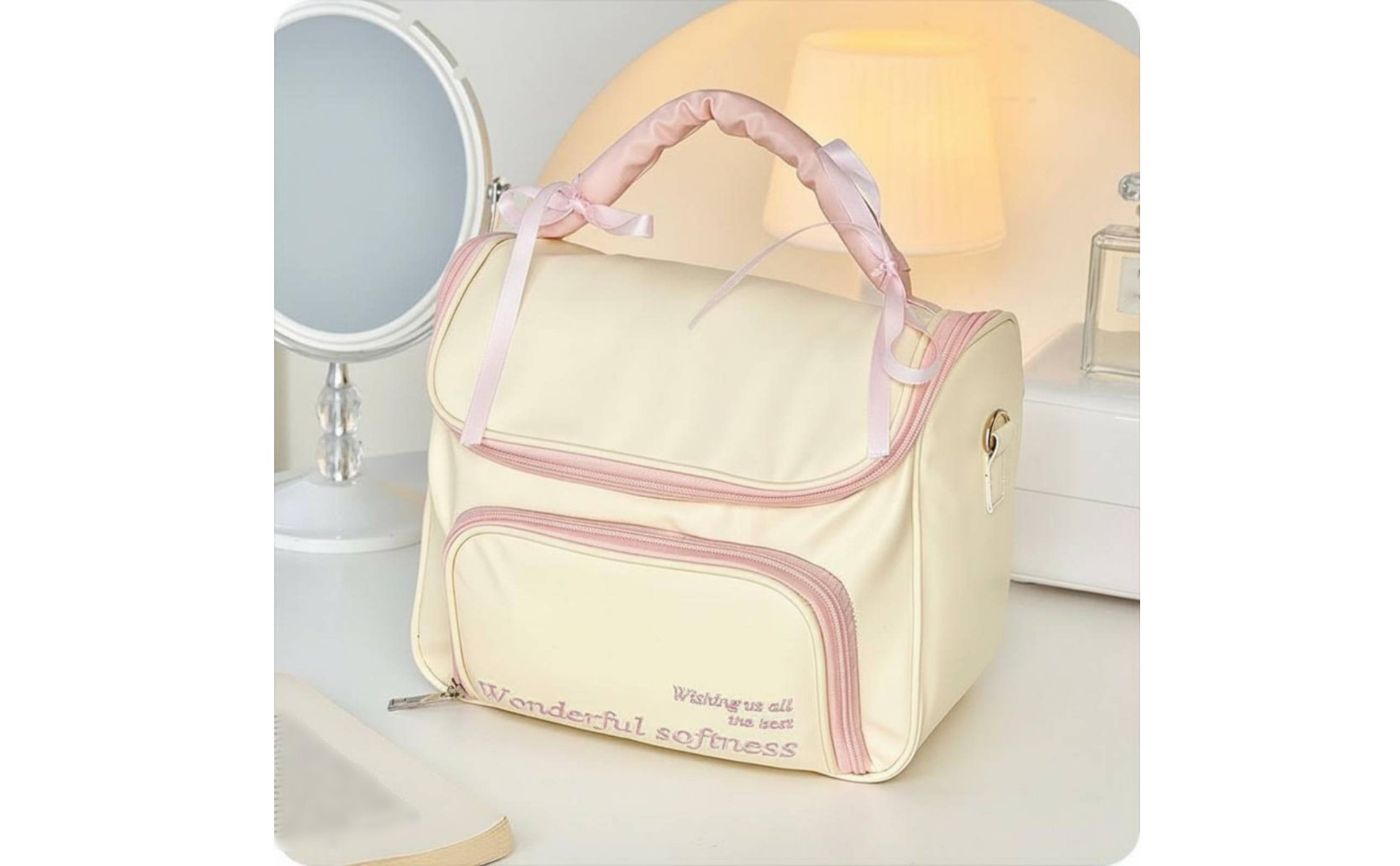 Travel Makeup Bag Waterproof Large Capacity Makeup Case Multifunctional