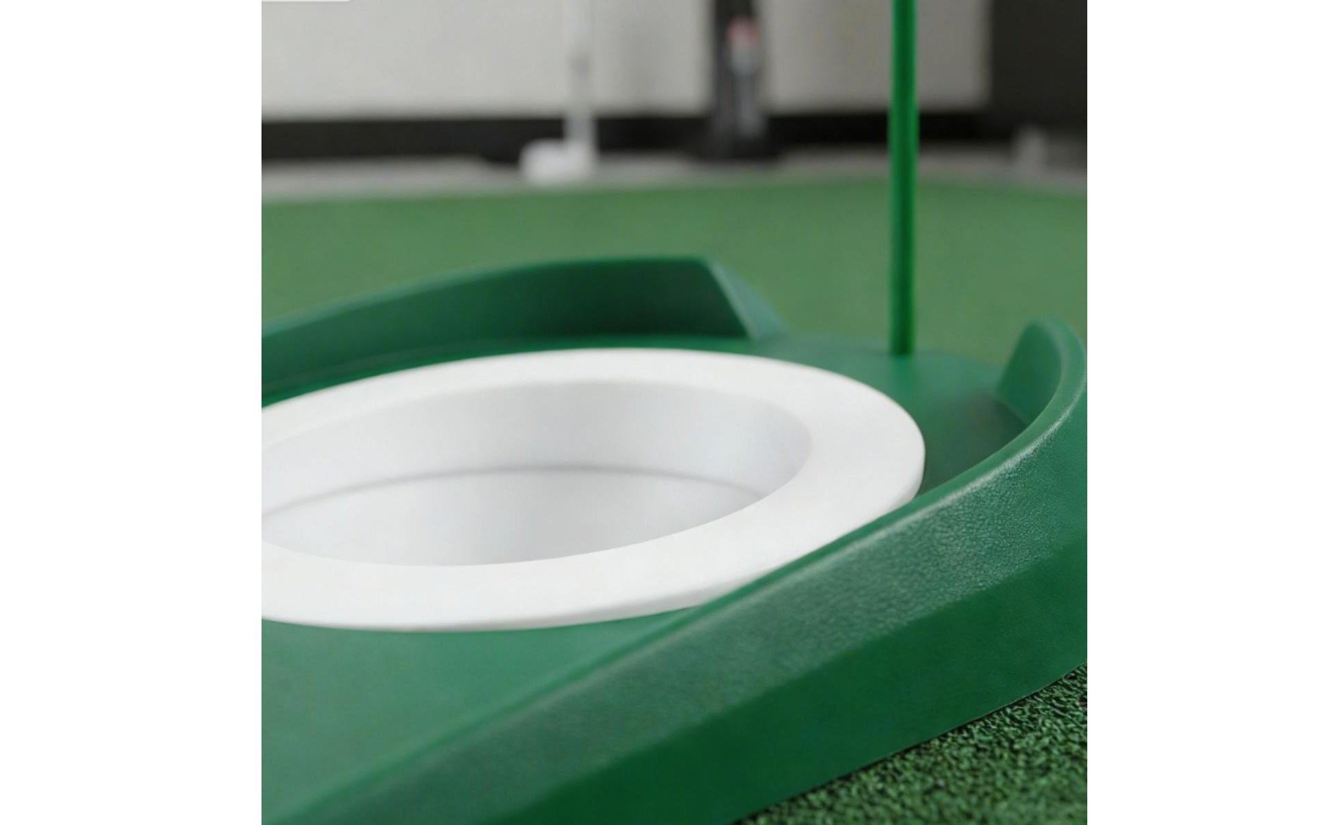 Flocked Putting Disc Realistic Green Simulation Golf Putting Cup for Beginners