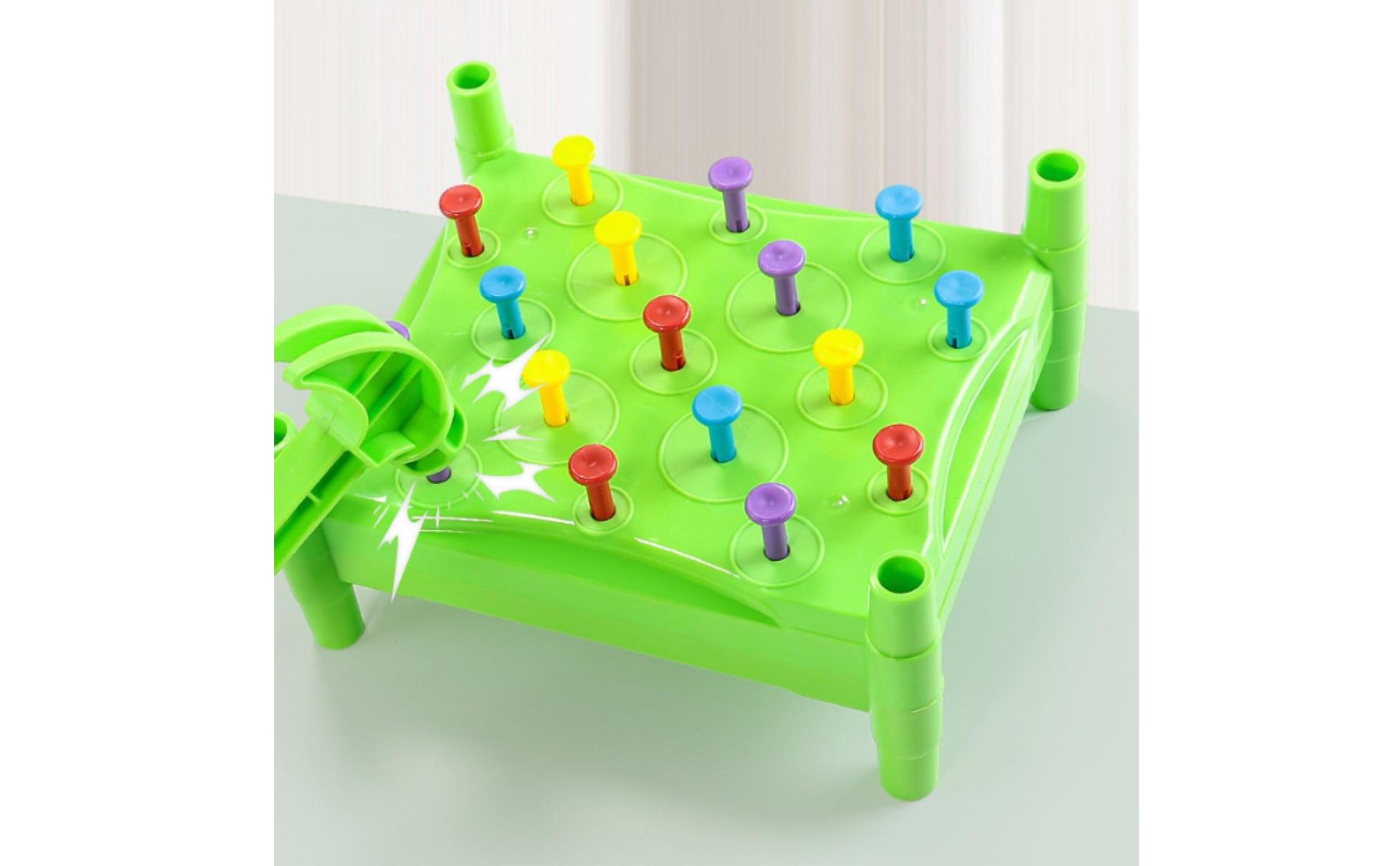 Kids Hammering Nail Game Hand-Eye Coordination Toddler Pounding Peg Toy
