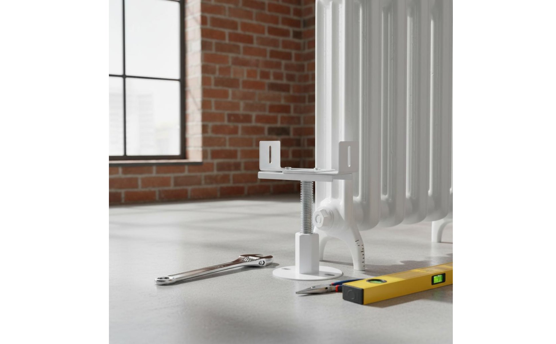 Adjustable Heater Floor Stand Heavy Duty Heater Floor Stand for DIYers