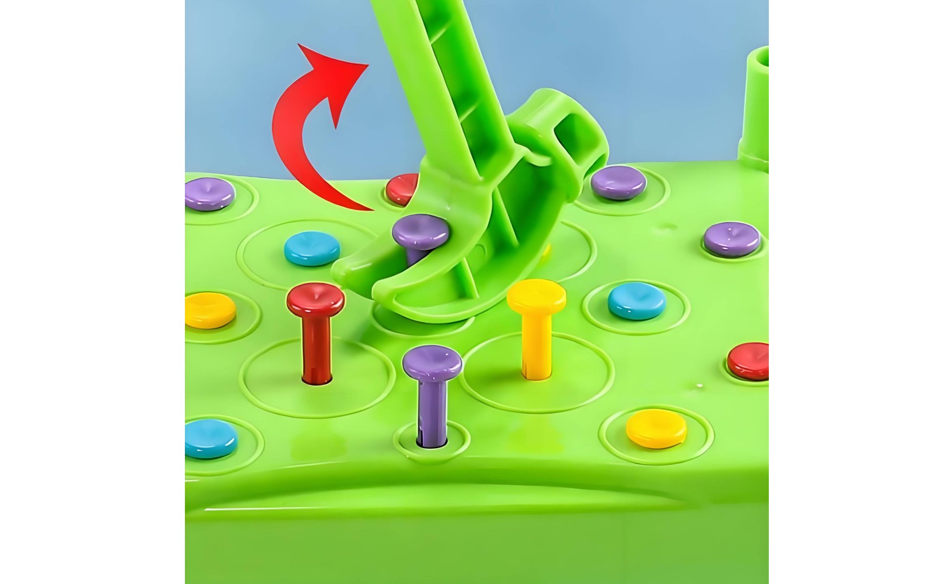 Kids Hammering Nail Game Hand-Eye Coordination Toddler Pounding Peg Toy