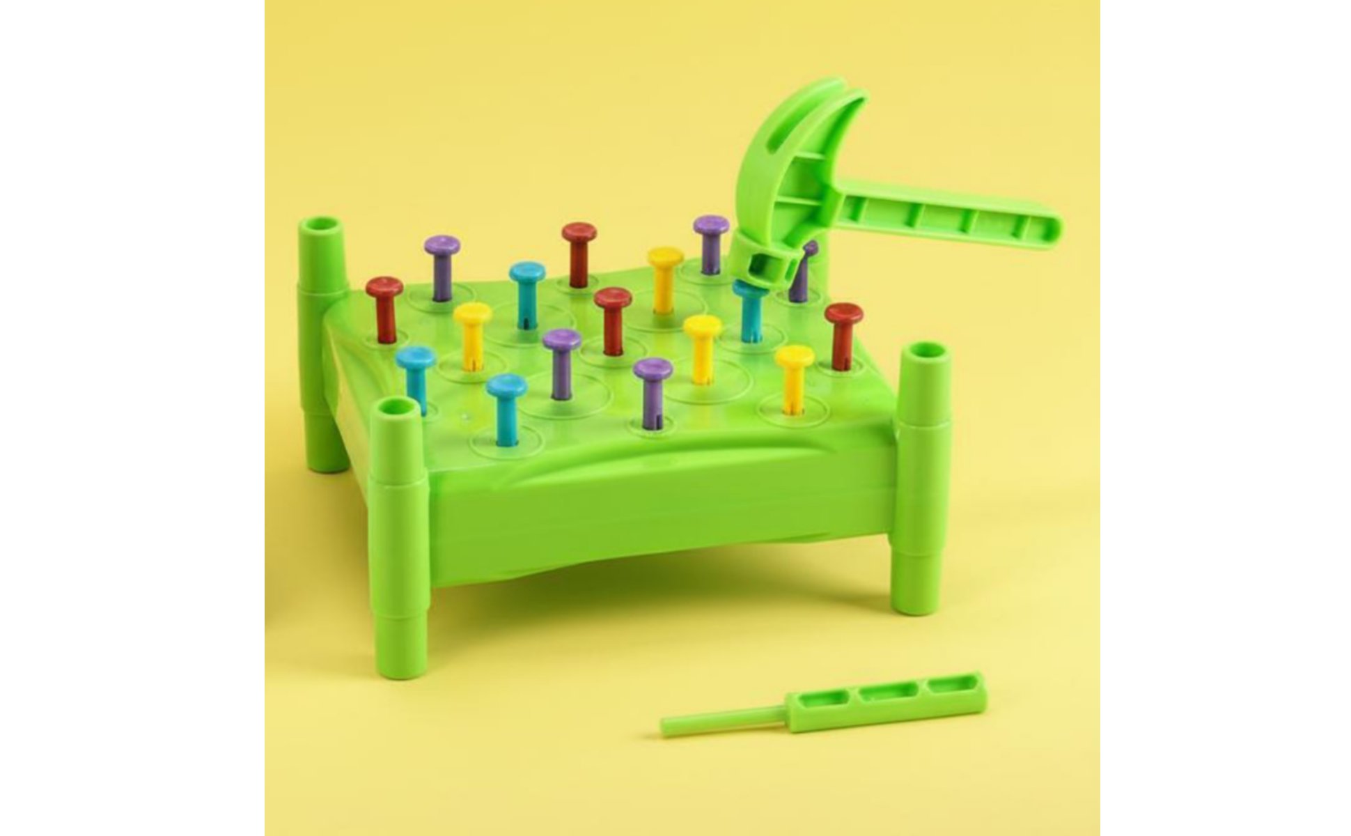 Kids Hammering Nail Game Hand-Eye Coordination Toddler Pounding Peg Toy