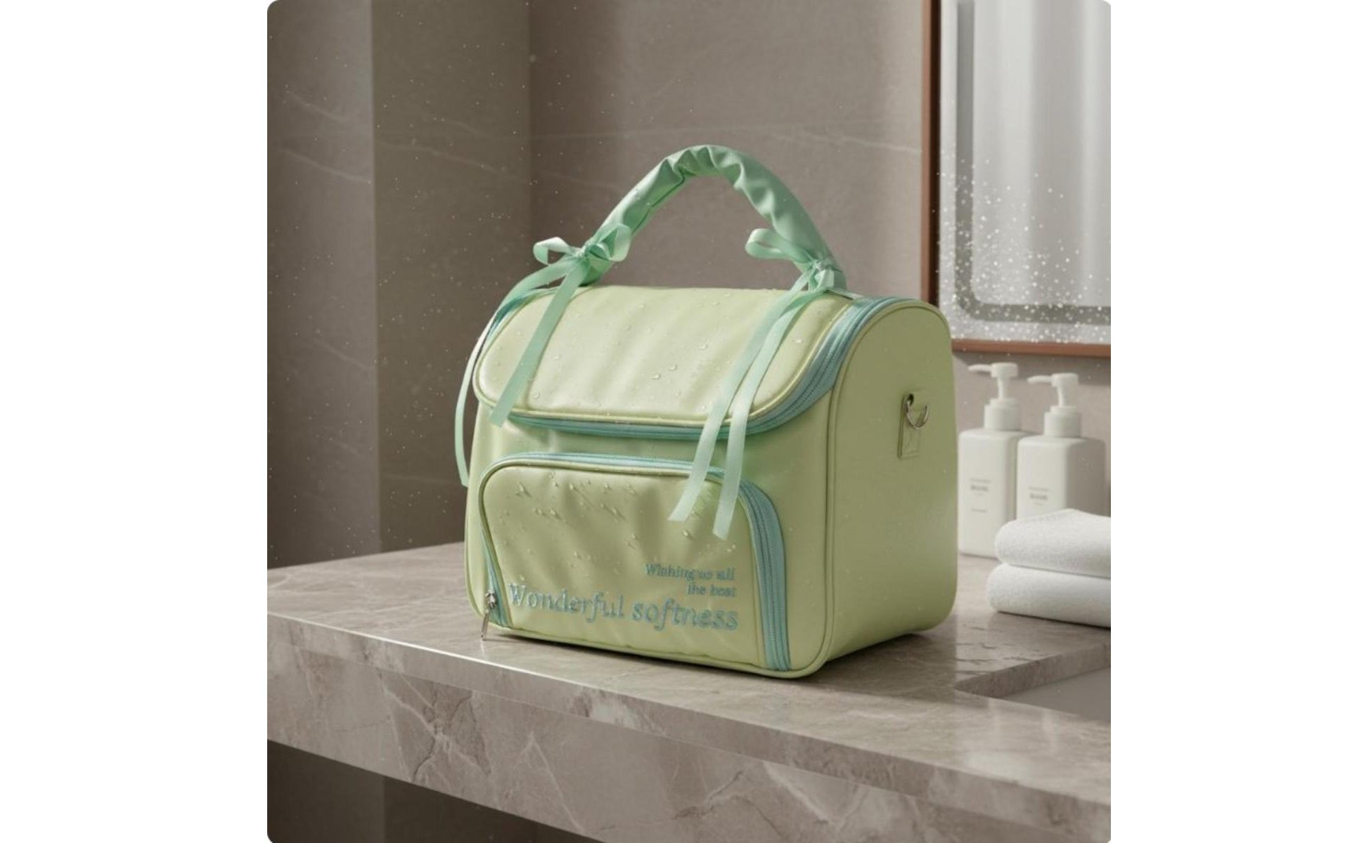 Travel Makeup Bag Waterproof Large Capacity Makeup Case Multifunctional