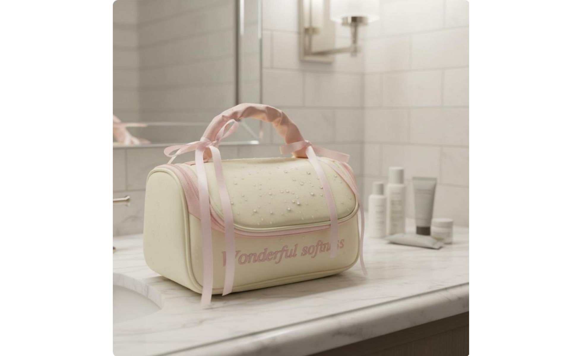 Travel Makeup Bag Waterproof Large Capacity Makeup Case Multifunctional