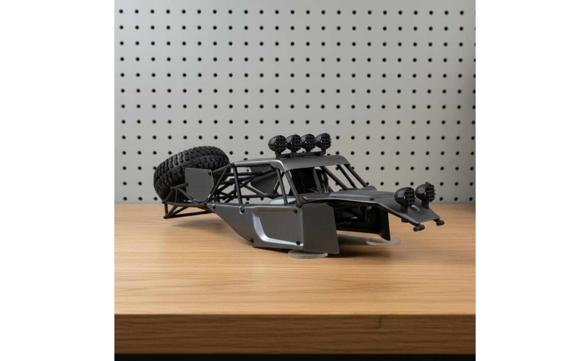 1:12 Scale RC Car Body Metal Desert Desert Racer Shell