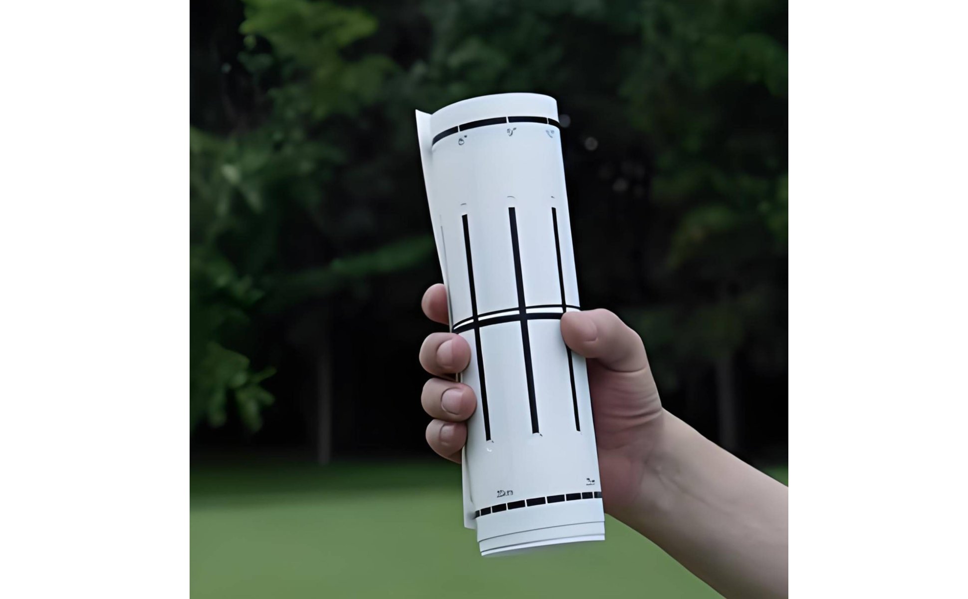 Putting-Trainingshilfe verbessert die Präzision Putt-Ausrichtungshilfe