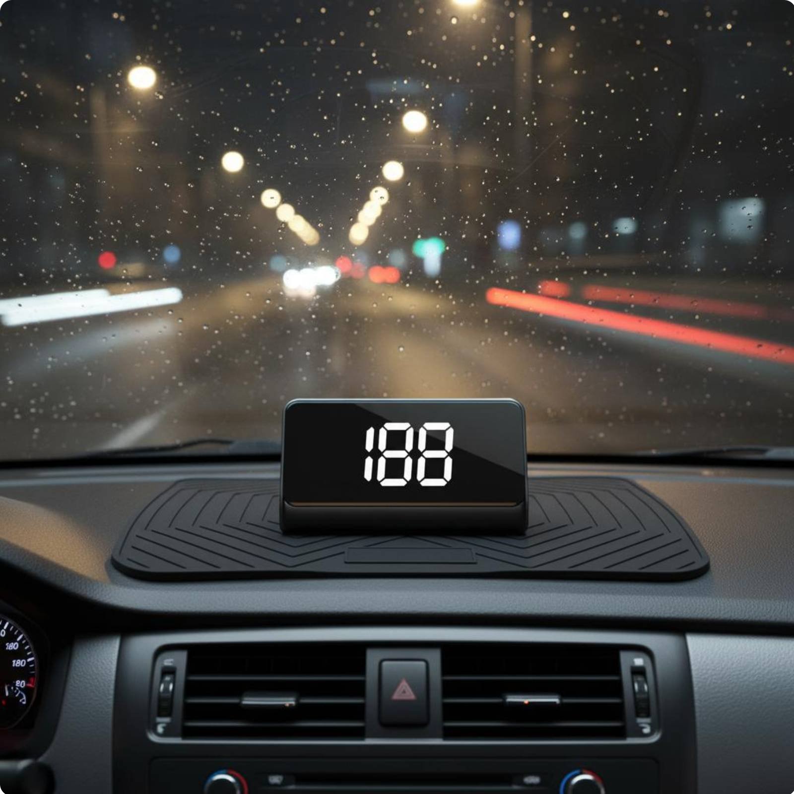 Universal HUD Miles per Hour / KM/H Switchable Car HUD Speed Display