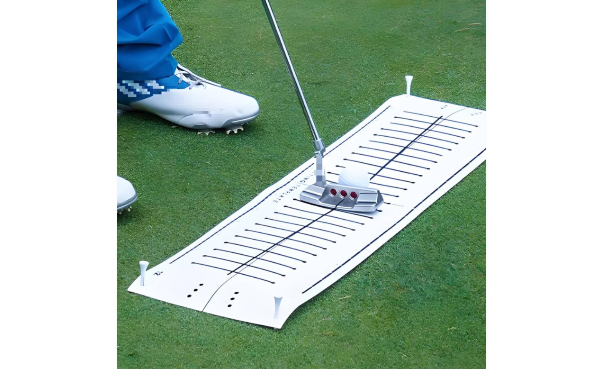 Putting-Trainingshilfe verbessert die Präzision Putt-Ausrichtungshilfe