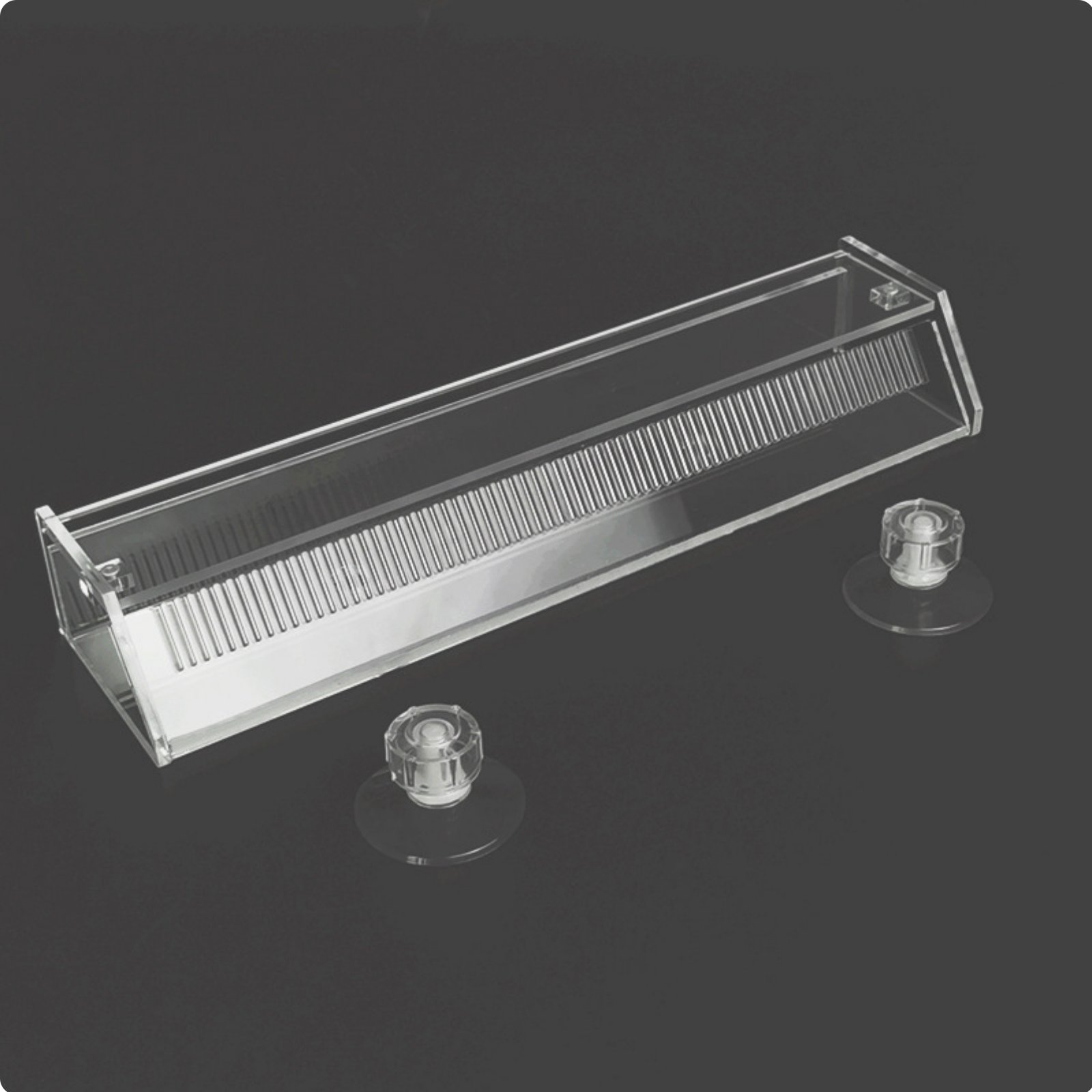 Acrylic Hairpiece Storage Box Easy to Install Wall Mounted Hairpiece Hanger