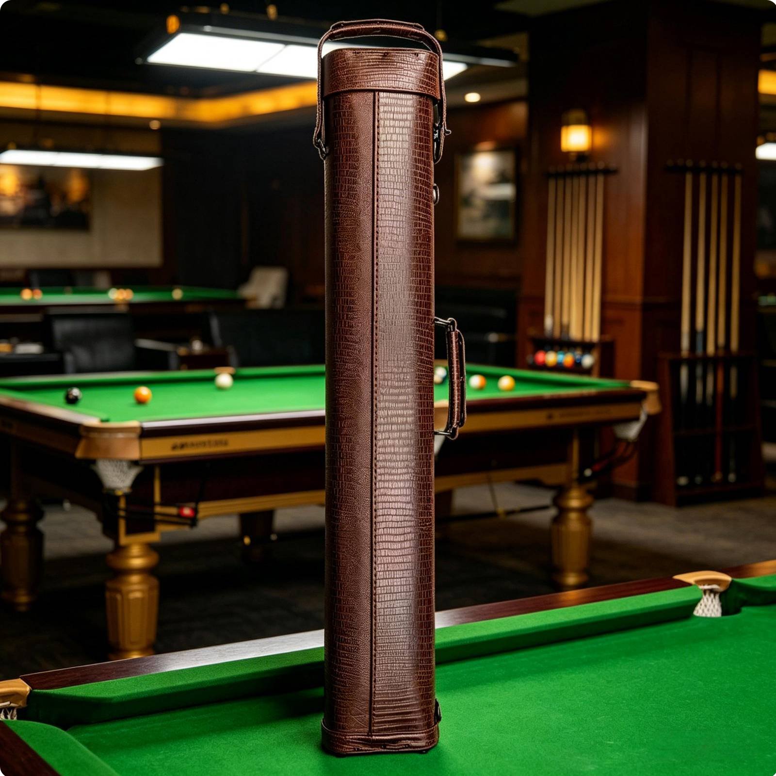 Billard Queue Koffer große Kapazität Pool Queue Tragetasche langlebig für