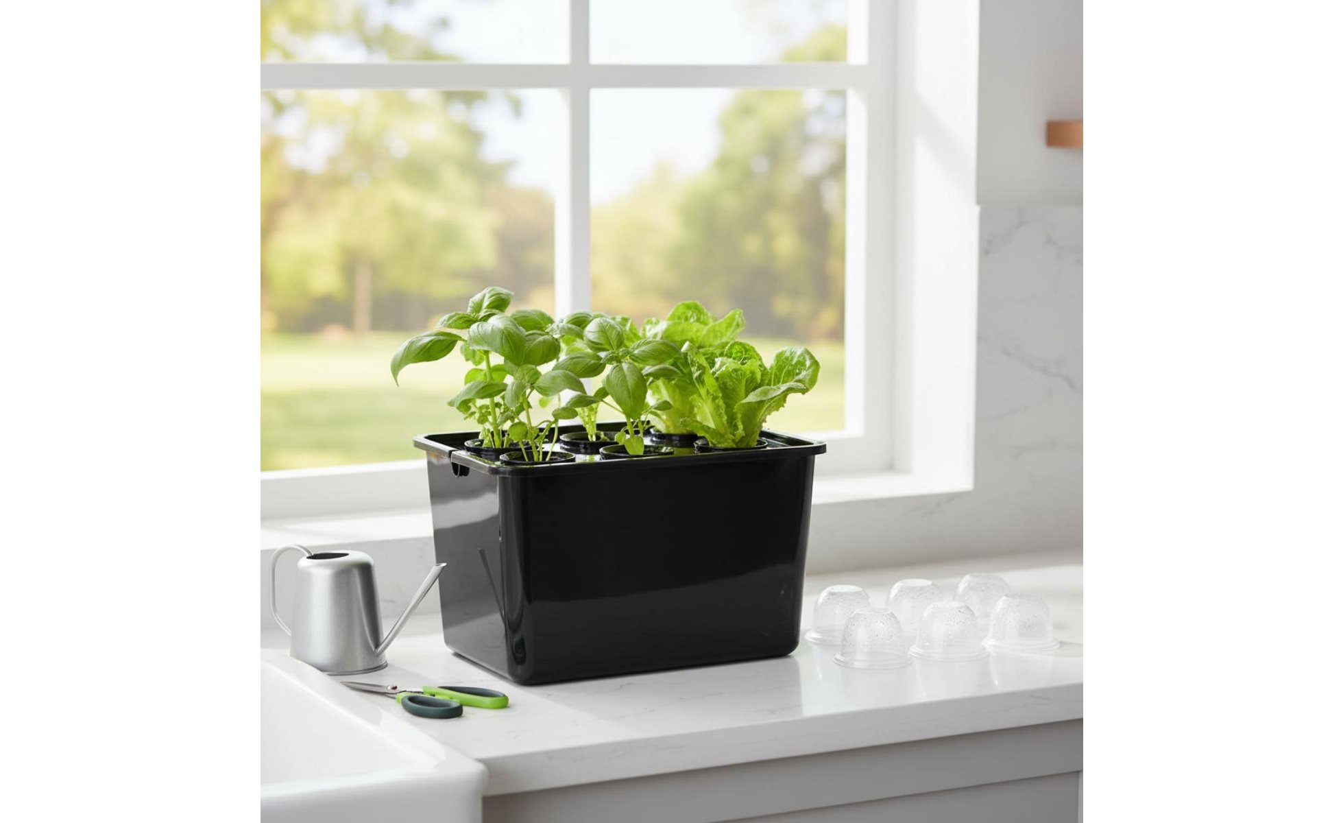 Hydroponik Anzuchtbox erdloser Anbau erdloses Anzuchtsystem einfache Handhabung