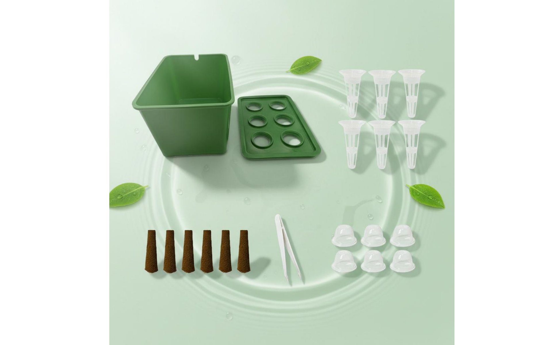 Hydroponik Anzuchtbox erdloser Anbau erdloses Anzuchtsystem einfache Handhabung