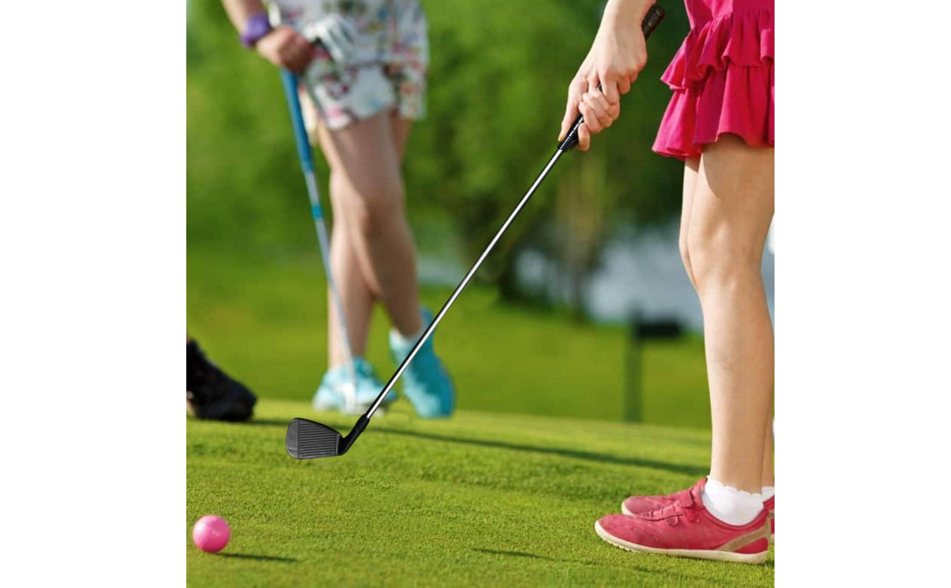 Portable Travel Golf Club Easy Assembly Detachable Golf Club Metal Construction