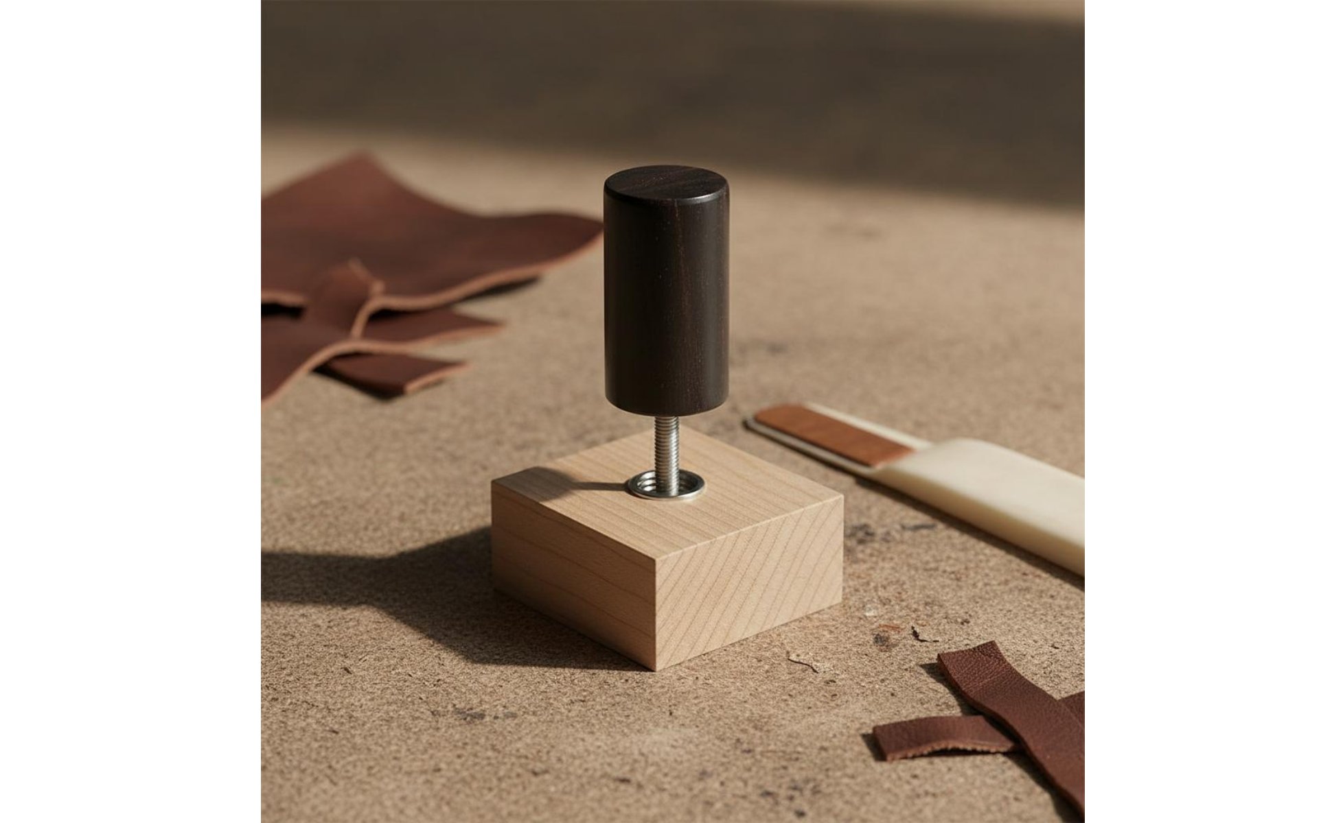 Sandalwood Leather Burnishing USB Powered for Hobbyists, Beginners