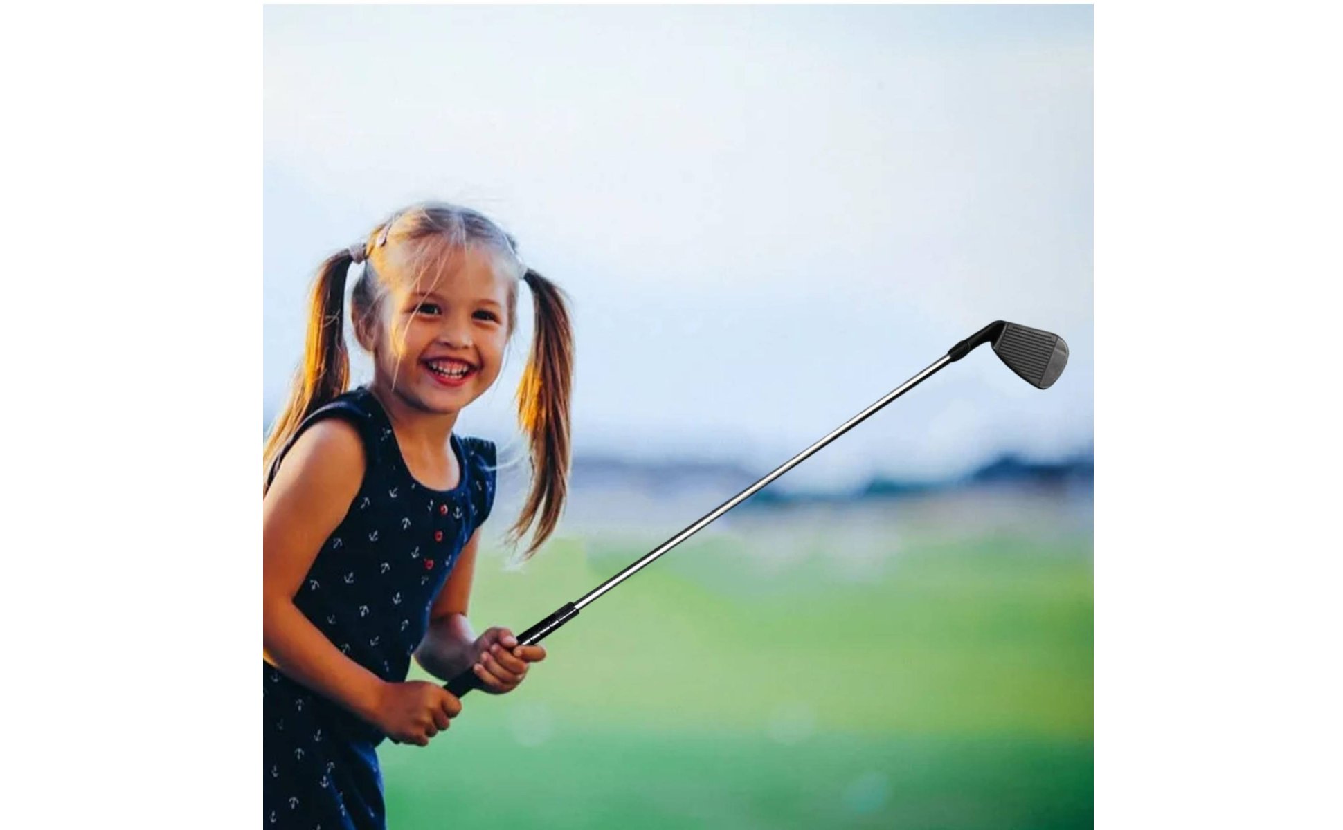Portable Travel Golf Club Easy Assembly Detachable Golf Club Metal Construction