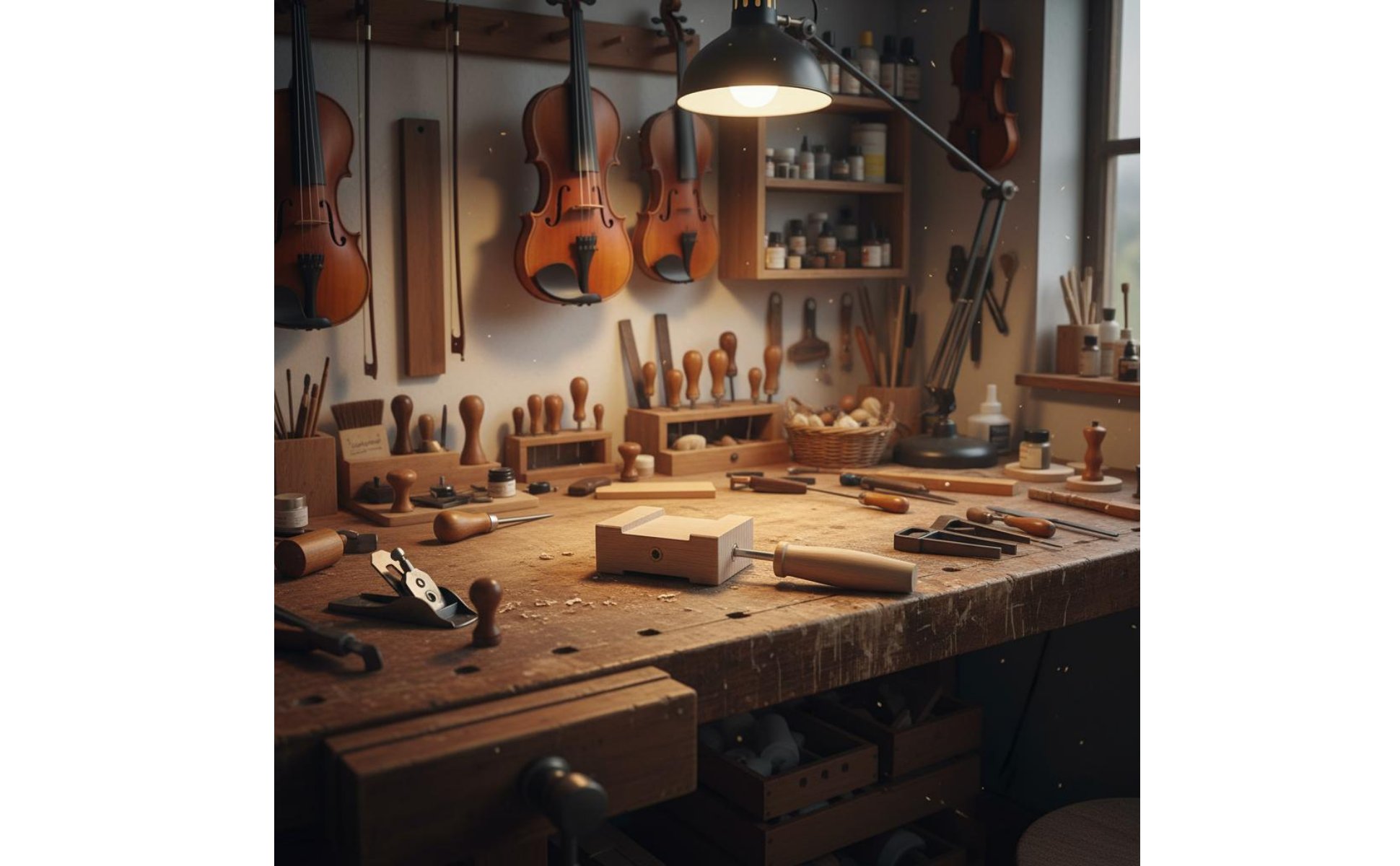 Viola Bridge Fitting Tool Professional Grade for Workshop, Luthiers