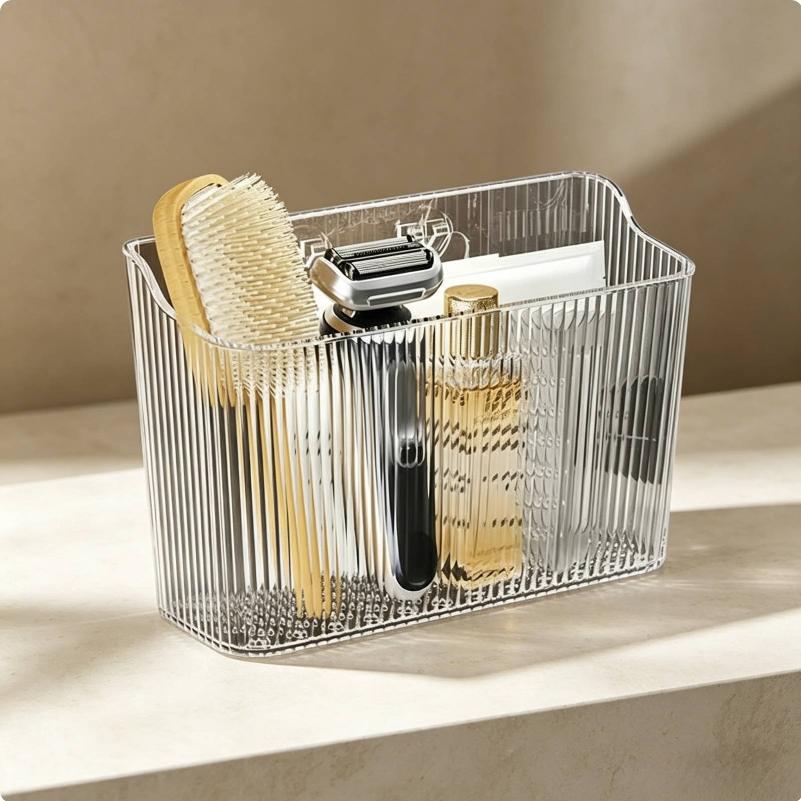 Plastic Hanging Basket Waterproof Plastic Hanging Organizer Detachable Design