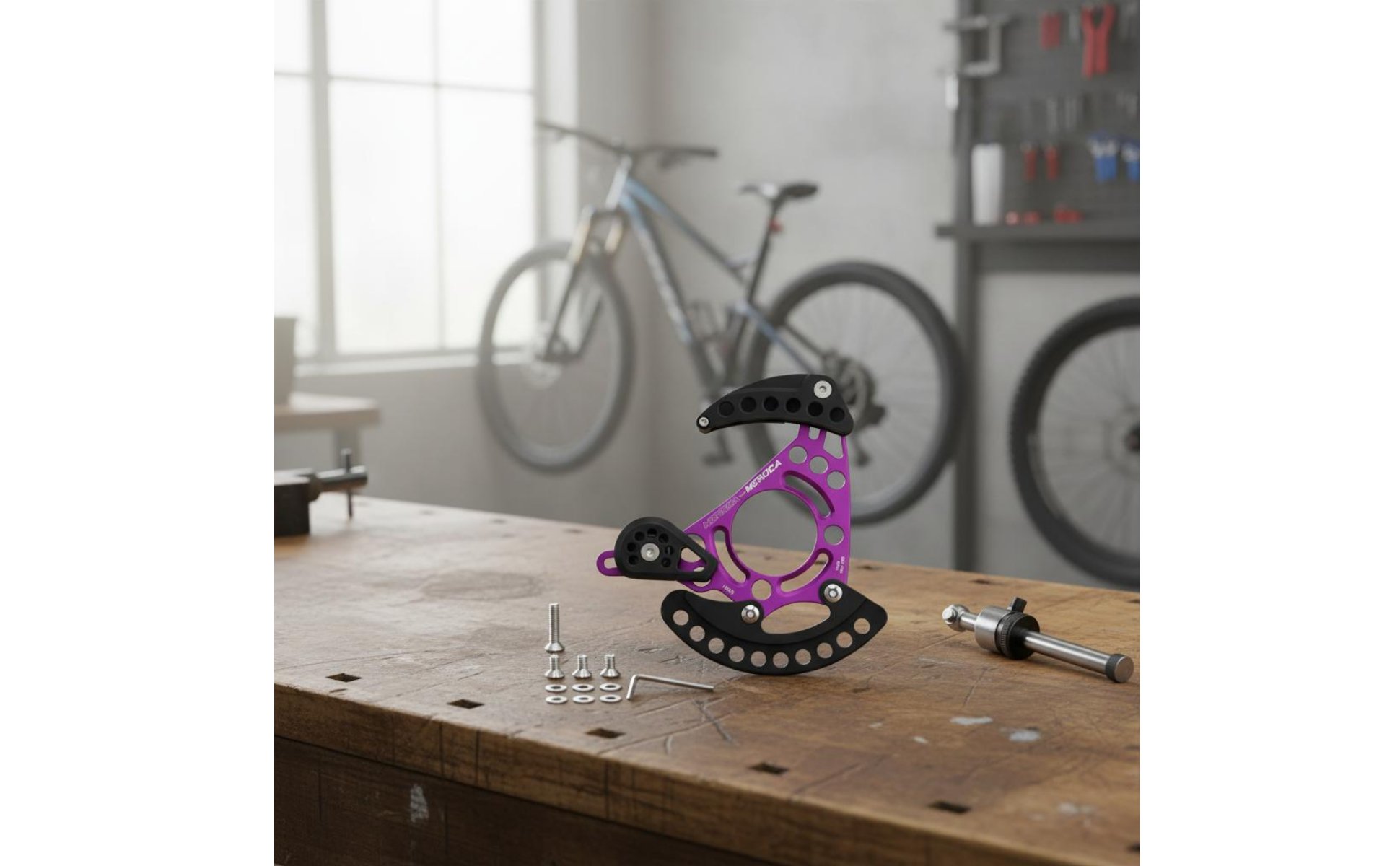 ISCG05 Mount Chain Guide Aluminum Alloy Mountain Bike Chain Guide CNC Machined