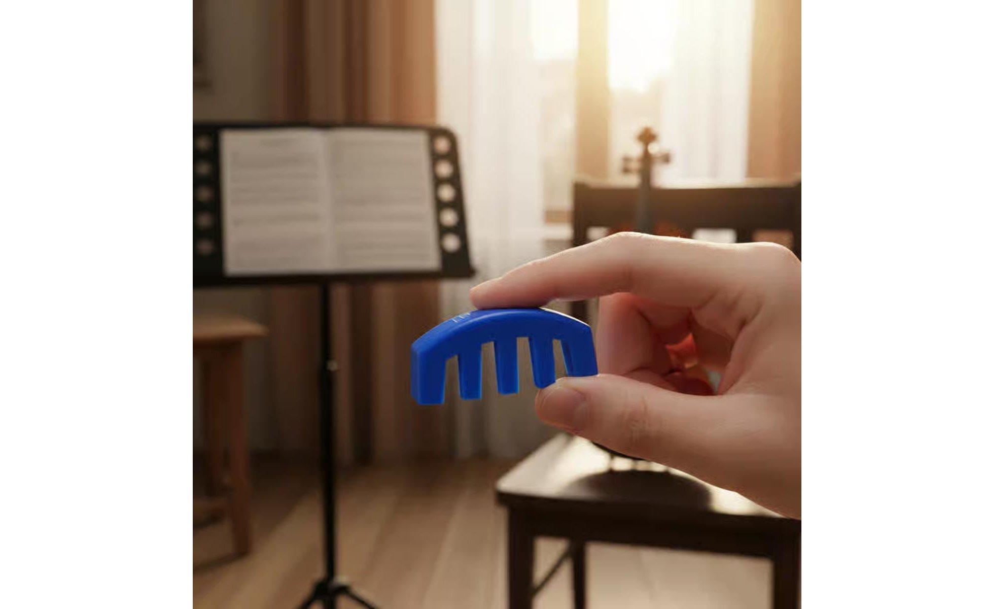 Übungsdämpfer Violine leise üben Geigendämpfer weiches Gummi für Anfänger