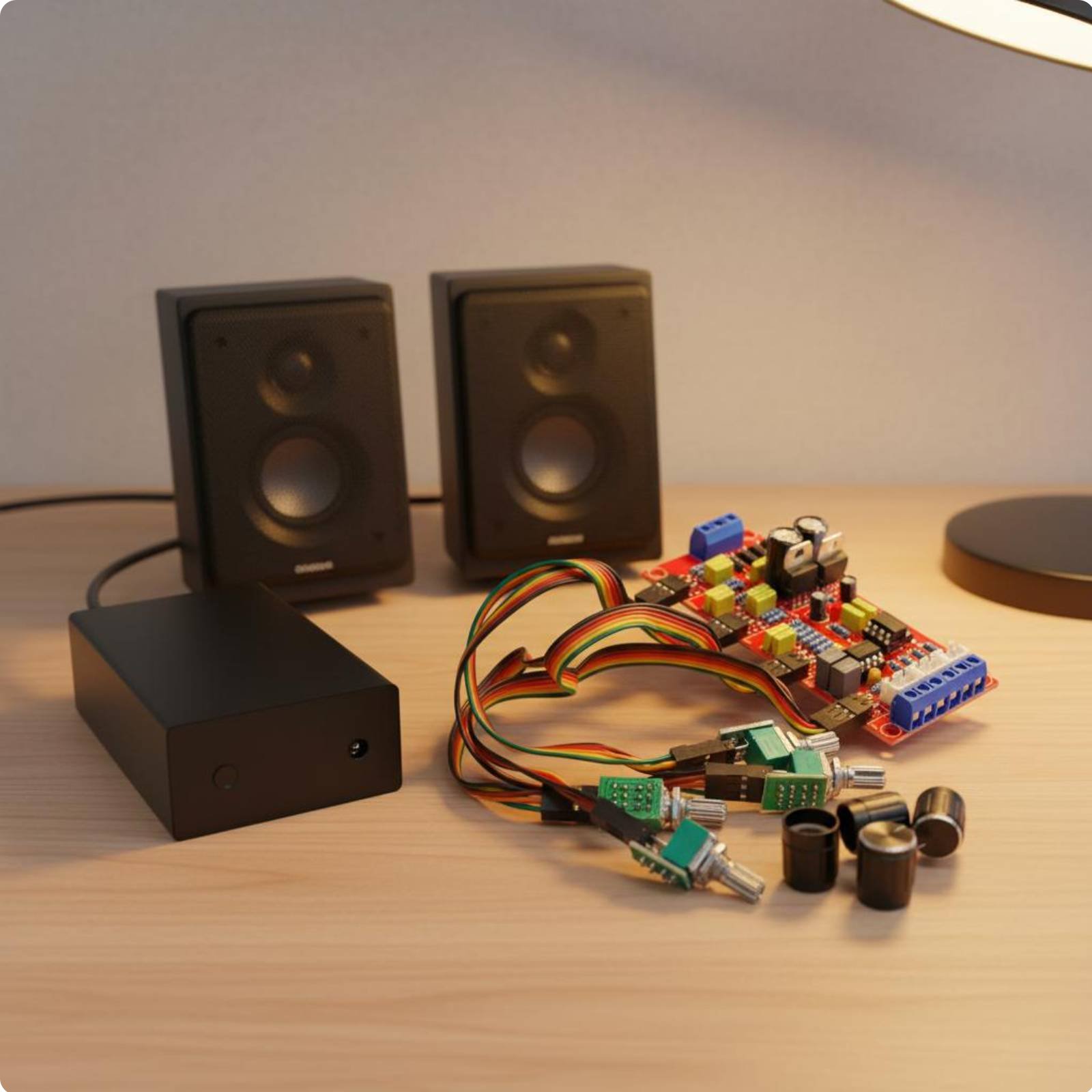 NE5532 Pre-Amp Module Easy to Upgrade NE5532 Op-Amp Preamp Wide Frequency Range