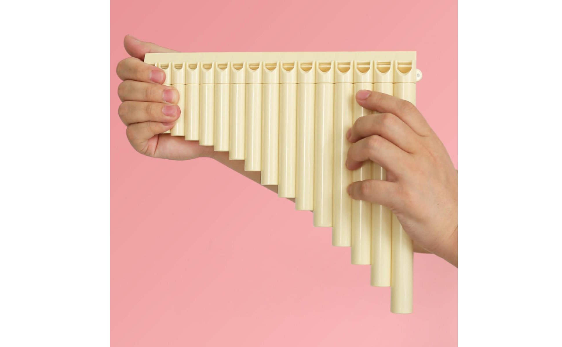 Pan Flute Easy to Learn 18 Pipe Flute Polished Mouthpiece for Students