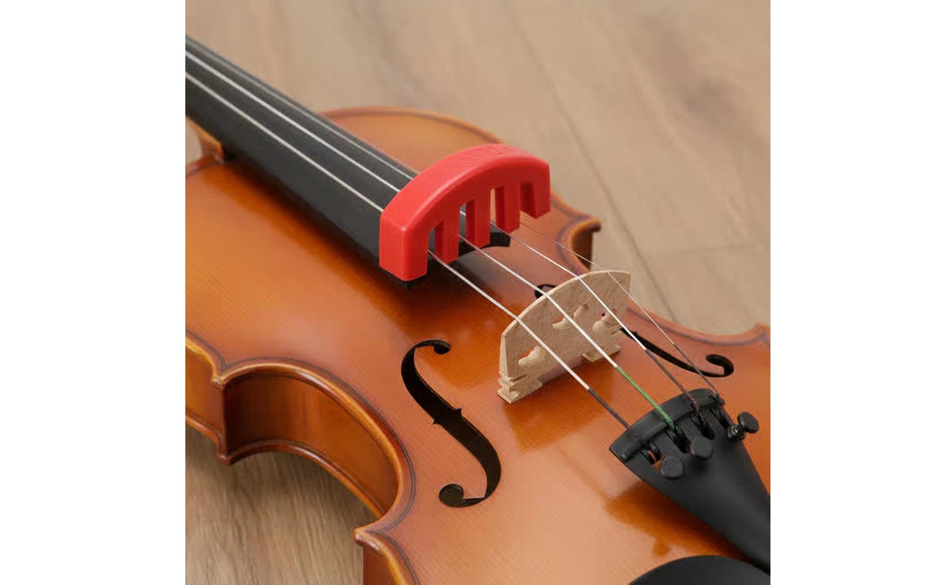 Übungsdämpfer Violine leise üben Geigendämpfer weiches Gummi für Anfänger