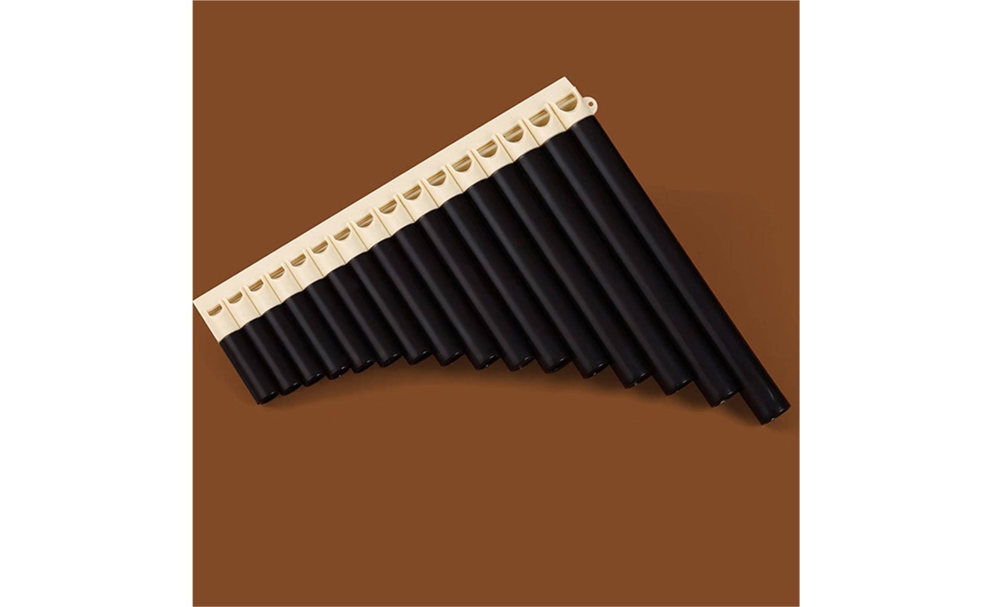 Pan Flute Easy to Learn 18 Pipe Flute Polished Mouthpiece for Students