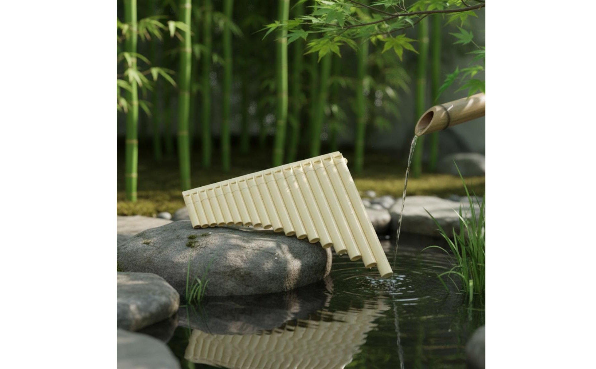 Pan Flute Easy to Learn 18 Pipe Flute Polished Mouthpiece for Students