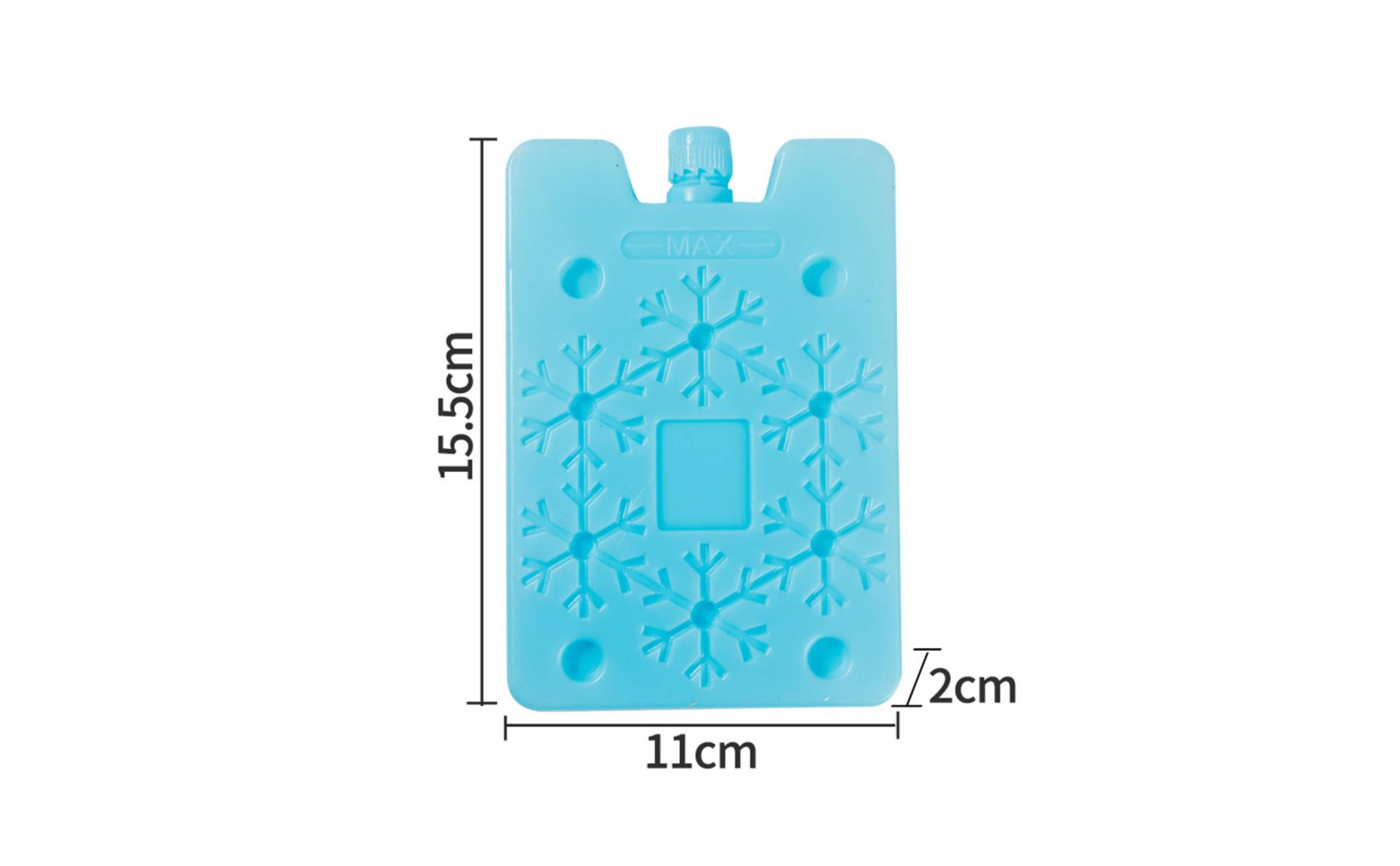Pain de Glace Réutilisable Longue Durée Plaque Eutectique Coque Rigide