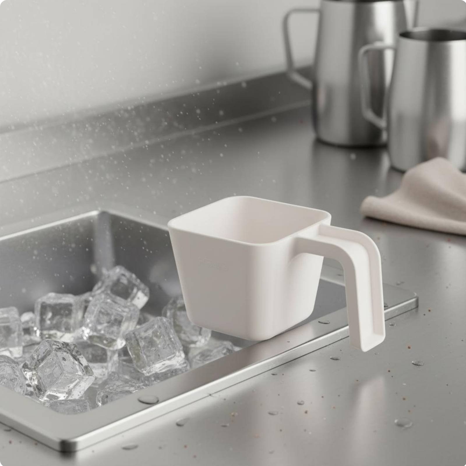Bubble Tea Ice Scoop Thickened Design Kitchen Utensil Easy to Clean for Bar