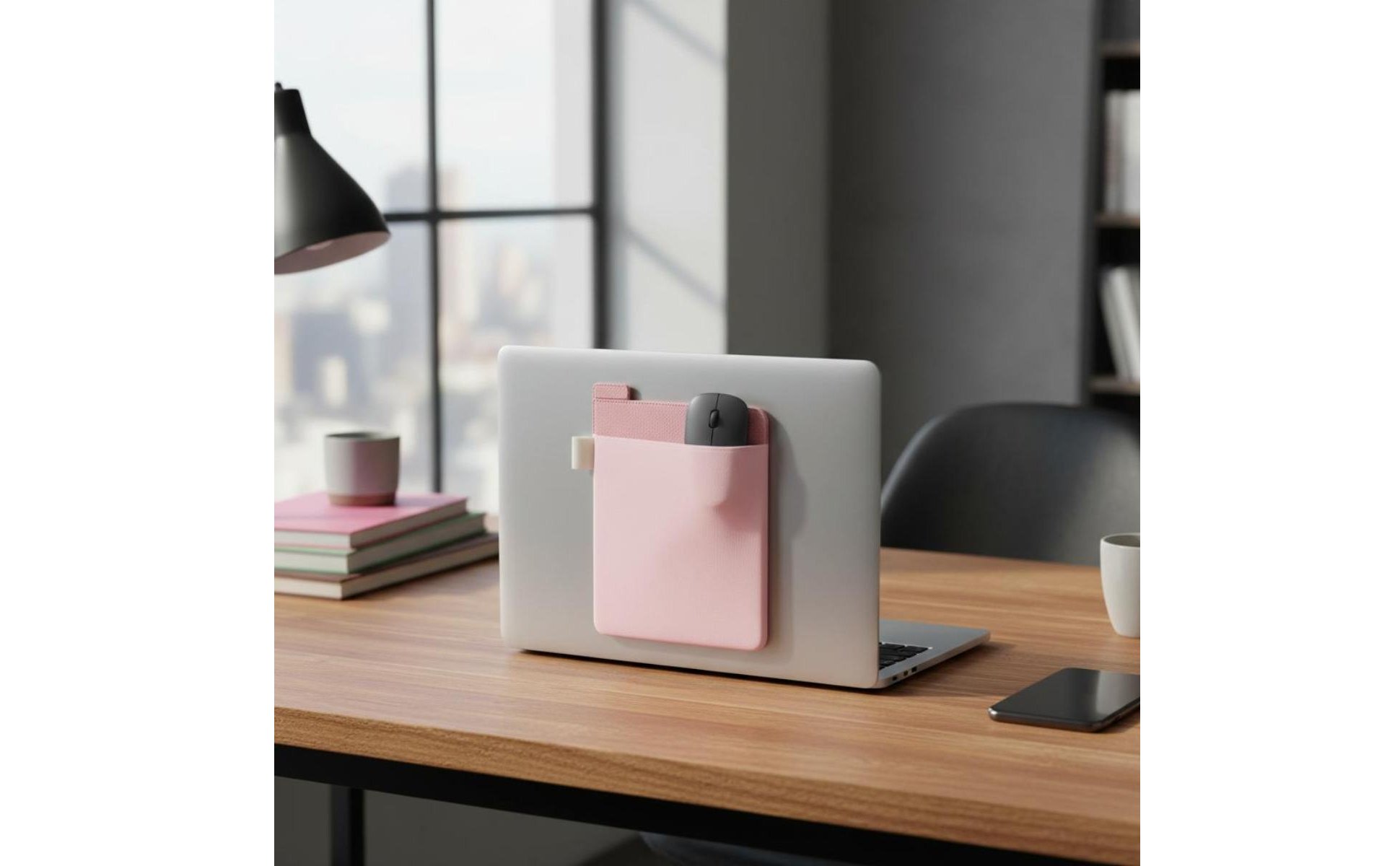 Aufklebbare Maustasche selbstklebend selbstklebende Laptoptasche platzsparend